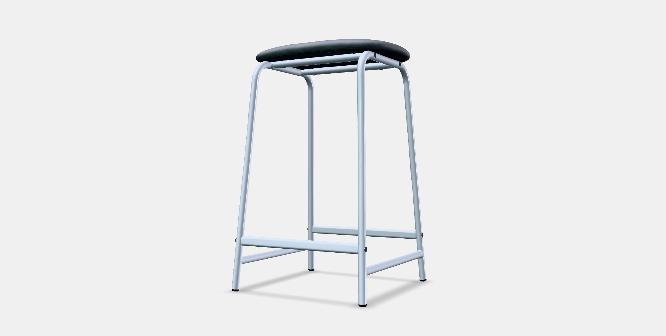 GRASALA Bar stool Low-poly 3D model_11