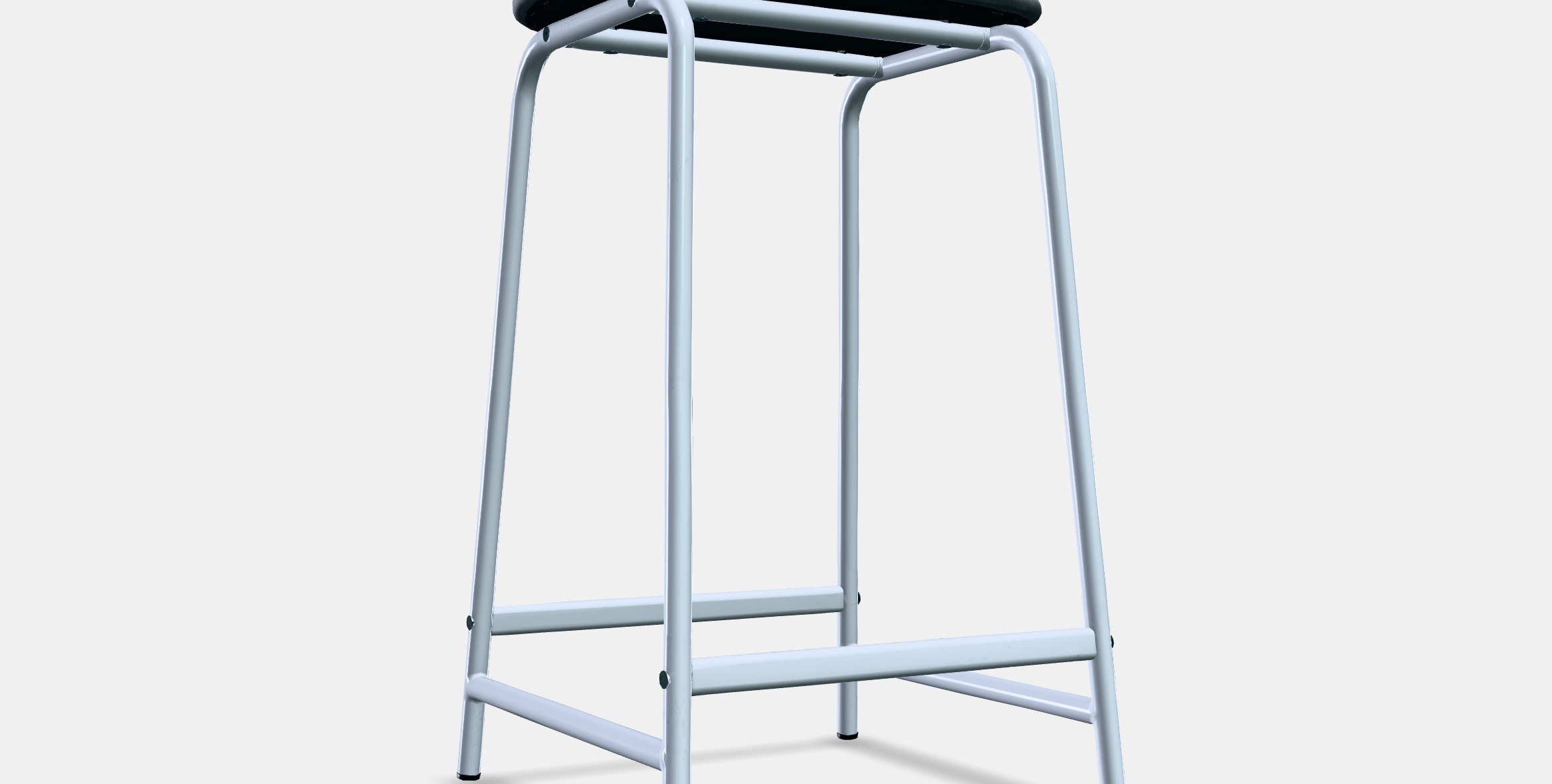 GRASALA Bar stool Low-poly 3D model_8