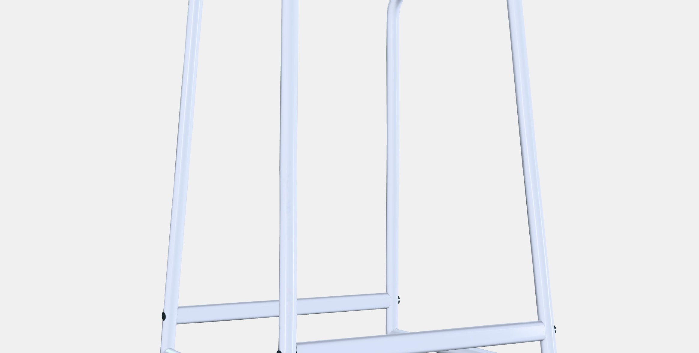 GRASALA Bar stool Low-poly 3D model_3