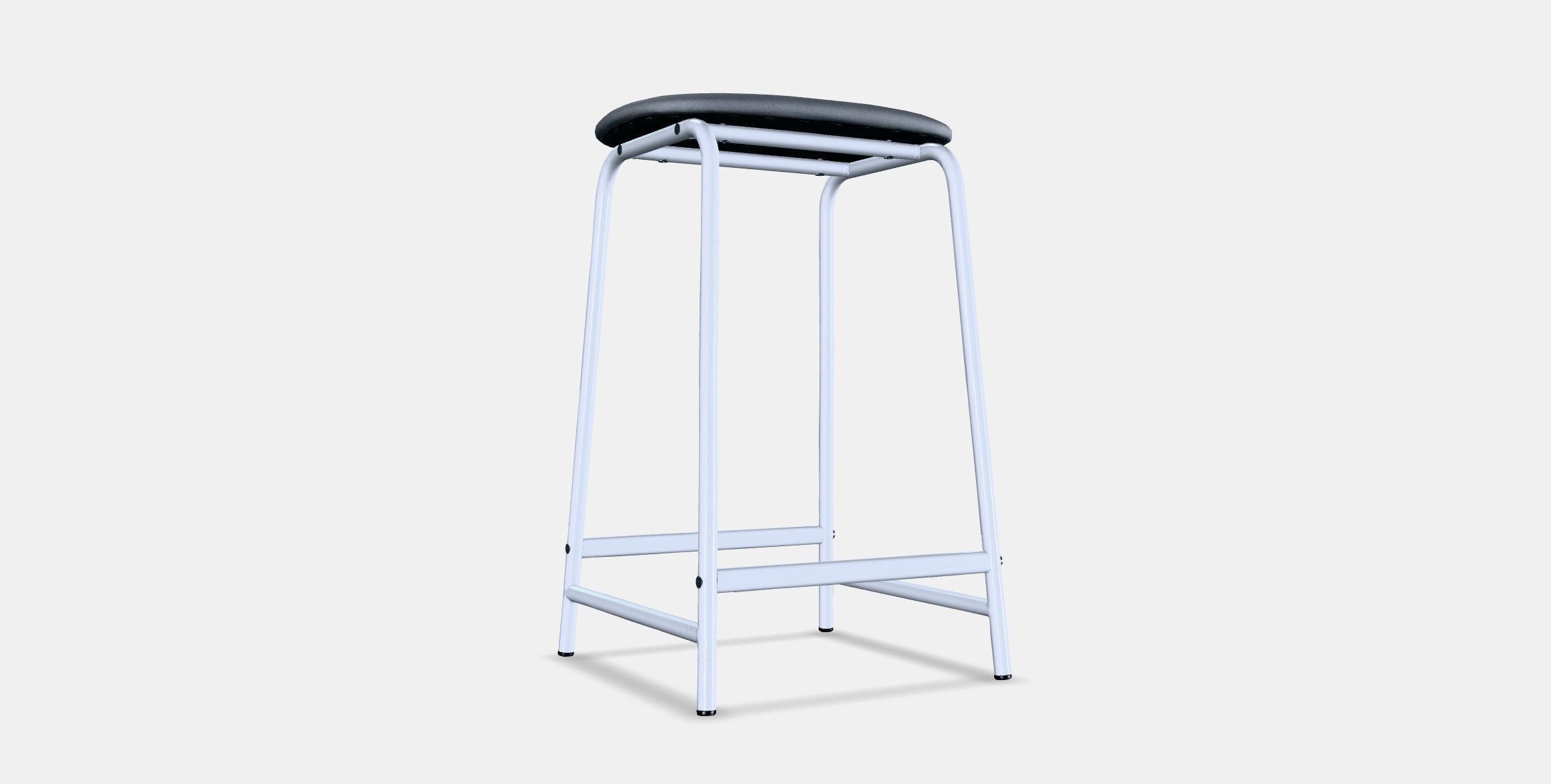 GRASALA Bar stool Low-poly 3D model_16