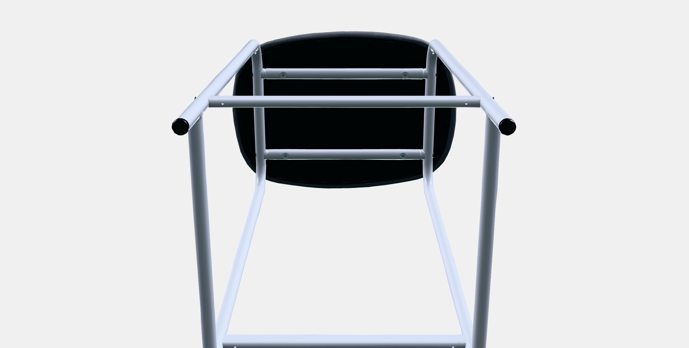 GRASALA Bar stool Low-poly 3D model_9
