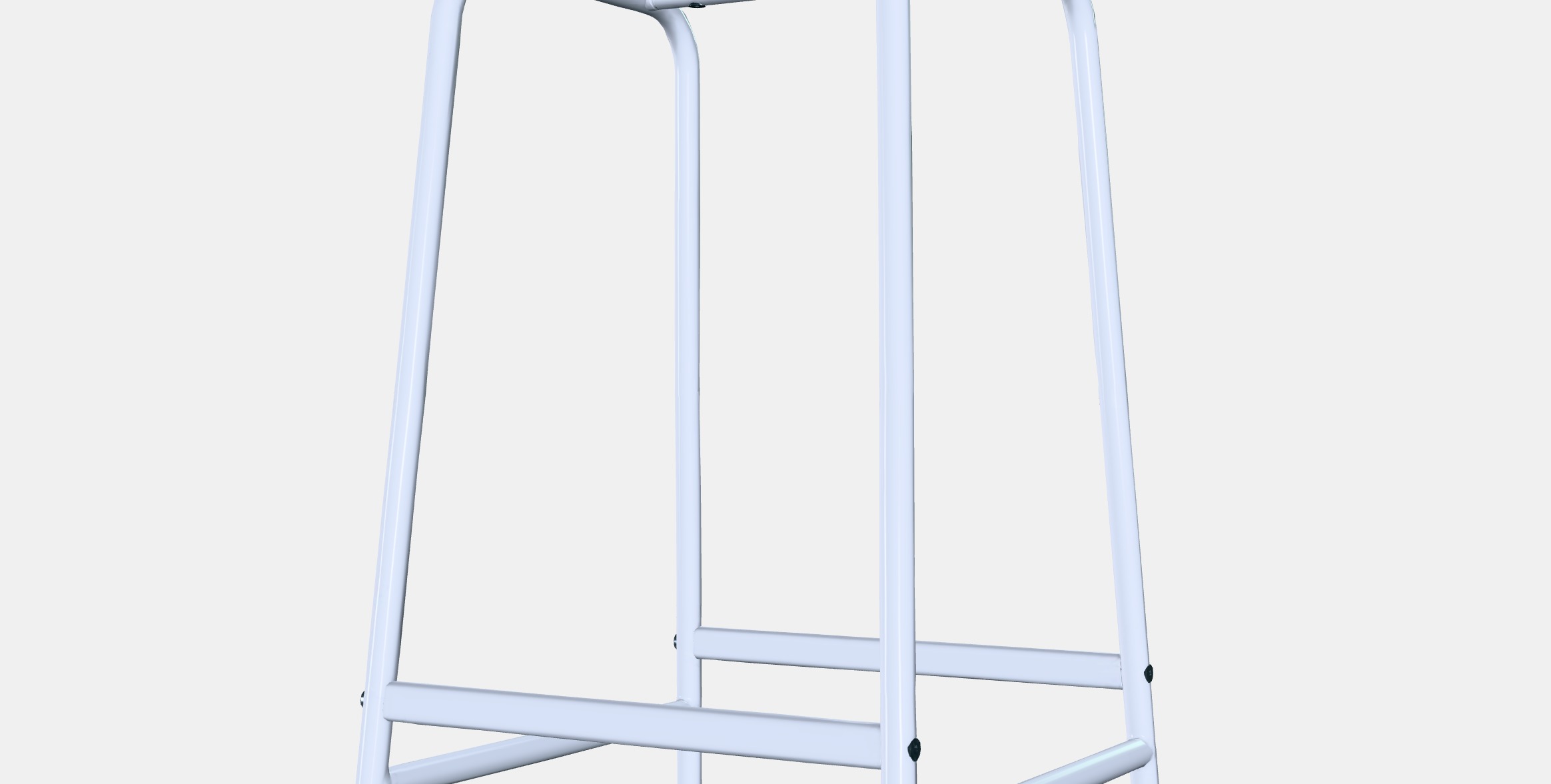 GRASALA Bar stool Low-poly 3D model_5