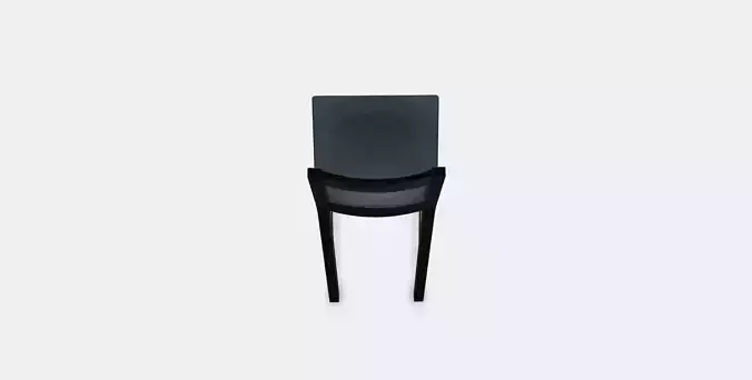 NORDVIKEN Bar stool with backrest