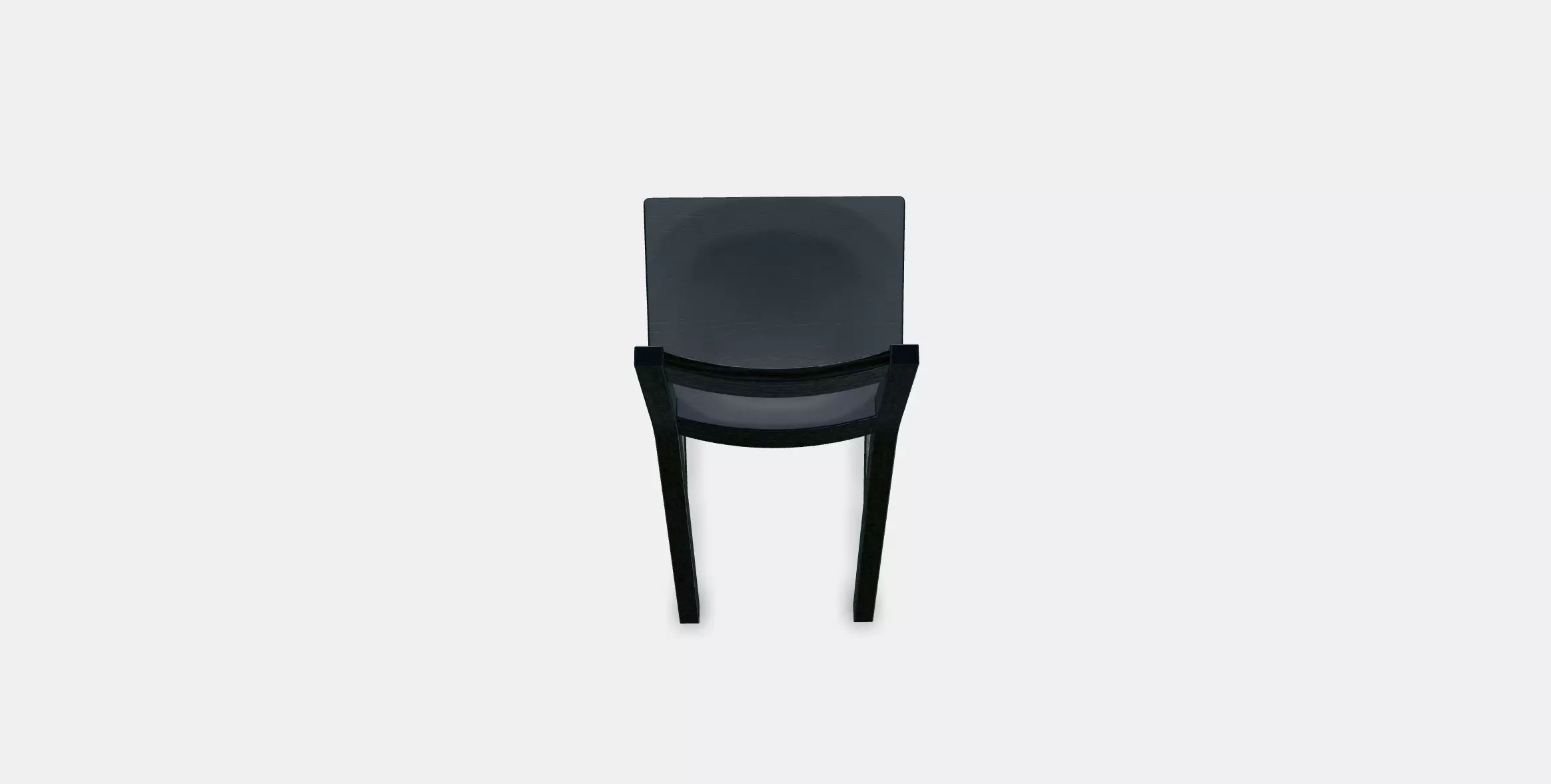 NORDVIKEN Bar stool with backrest Low-poly 3D model_0