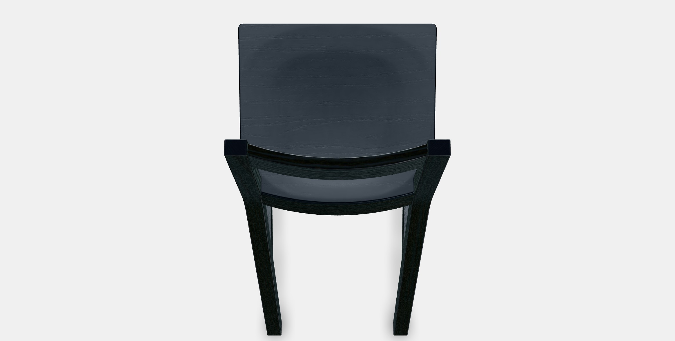 NORDVIKEN Bar stool with backrest Low-poly 3D model_4
