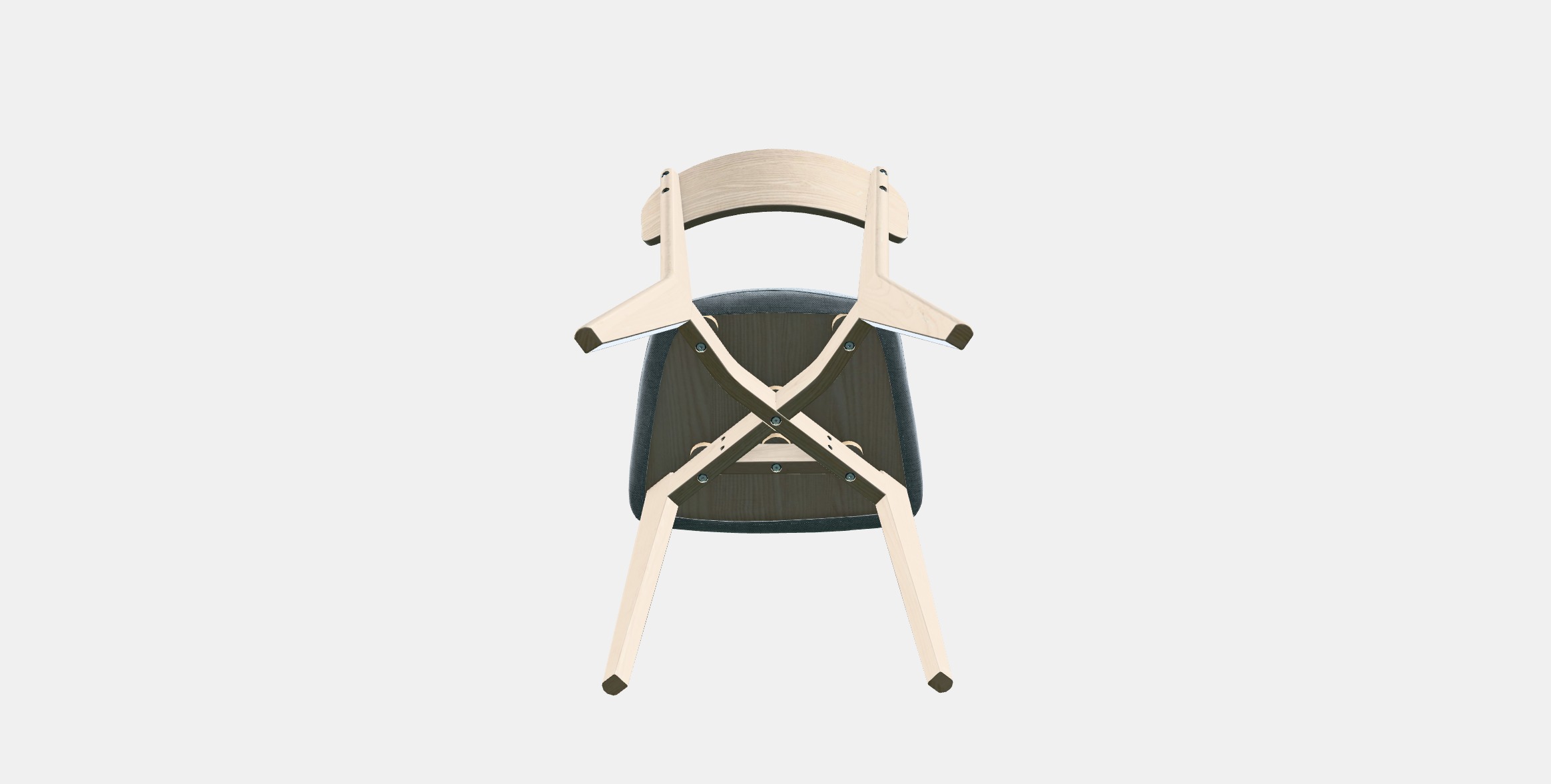 LISABO Chair 3 Low-poly 3D model_9