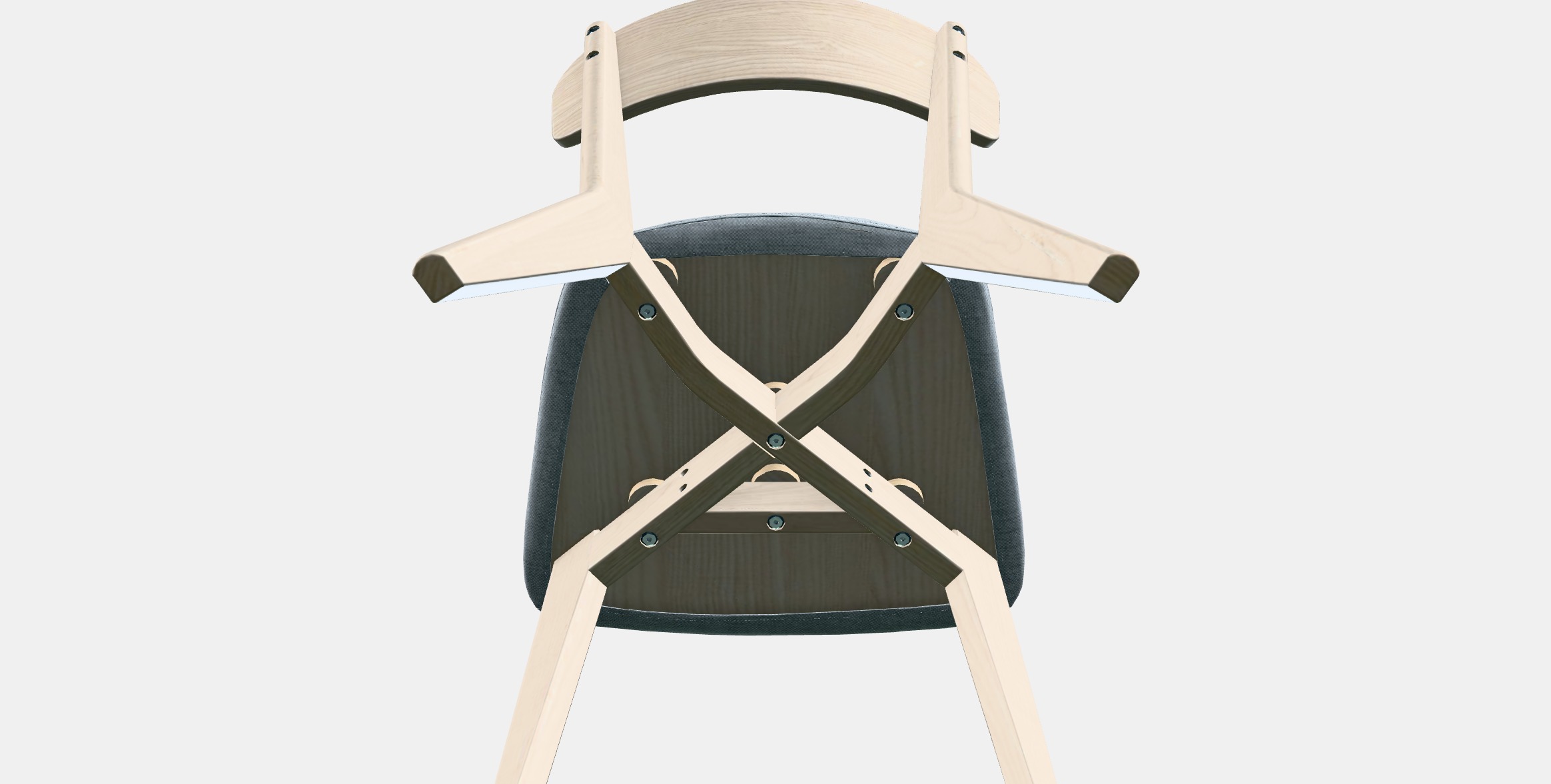 LISABO Chair 3 Low-poly 3D model_8