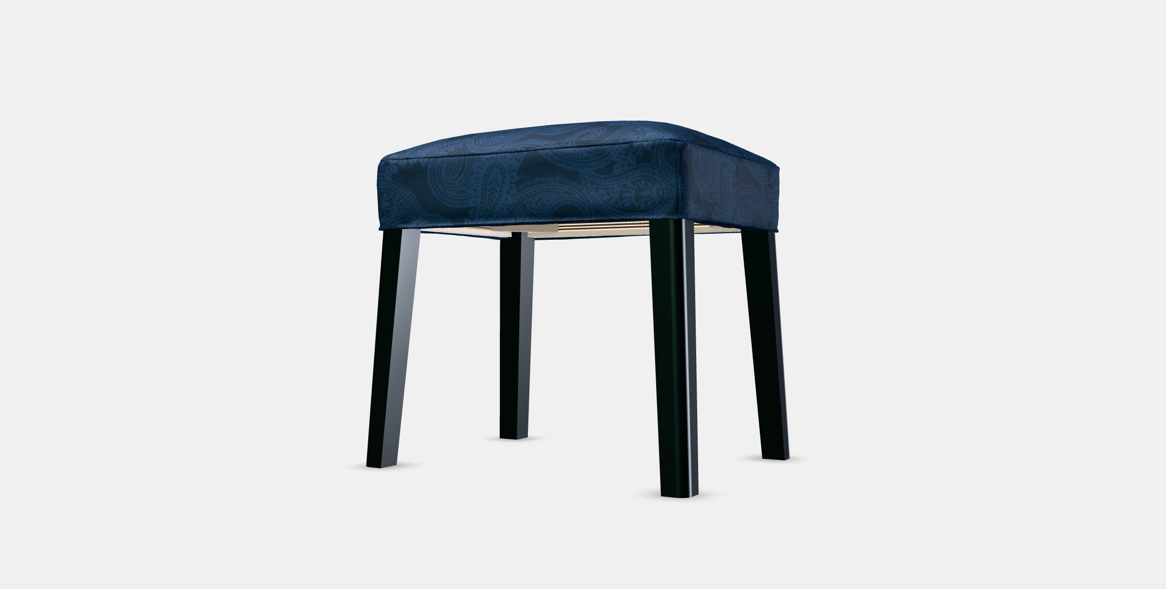 SAKARIAS Stool 2 Low-poly 3D model_11
