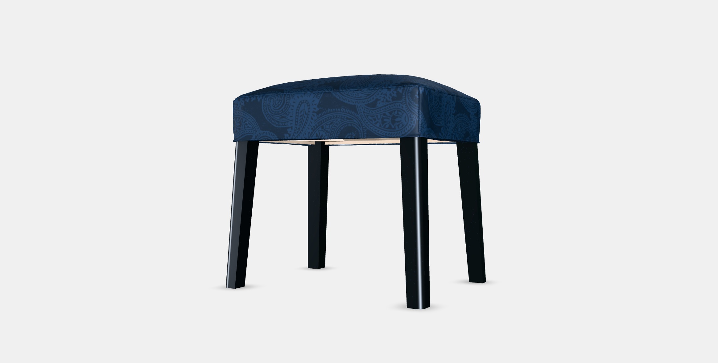 SAKARIAS Stool 2 Low-poly 3D model_4