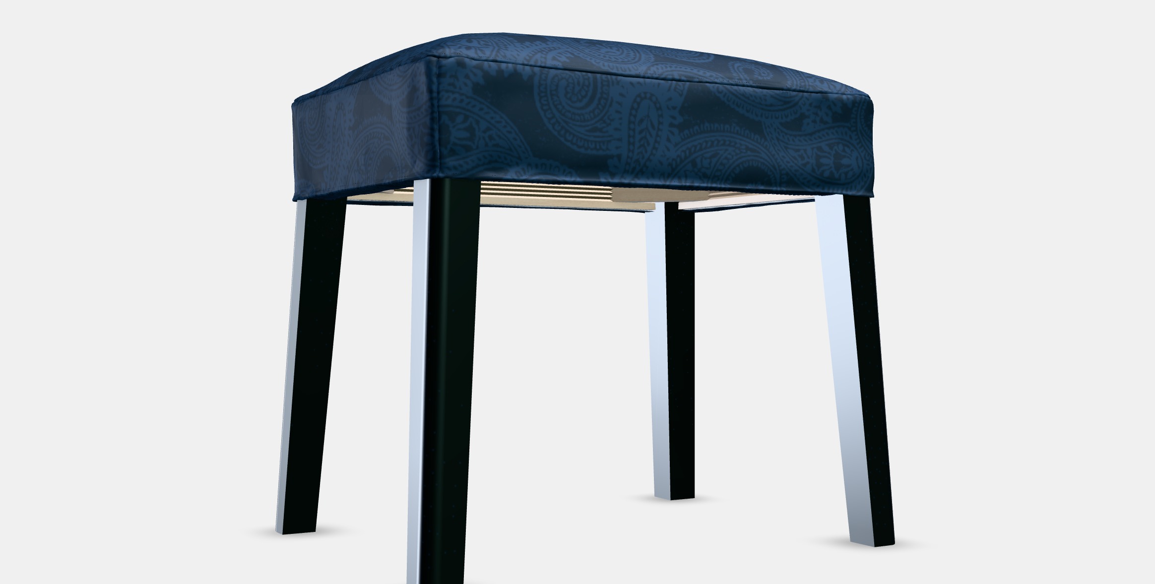 SAKARIAS Stool 2 Low-poly 3D model_8