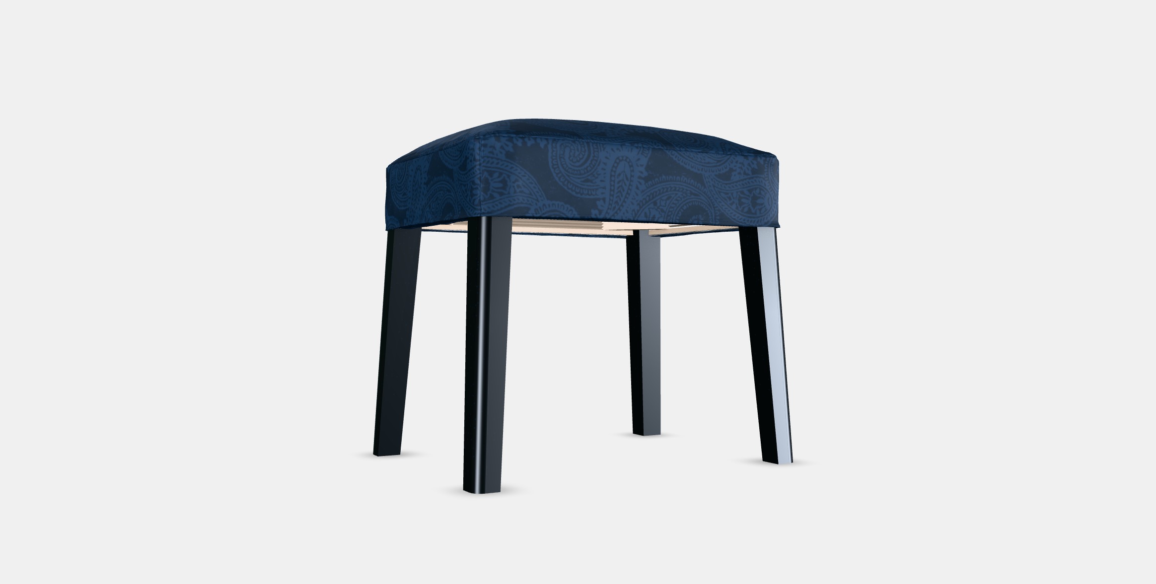 SAKARIAS Stool 2 Low-poly 3D model_15