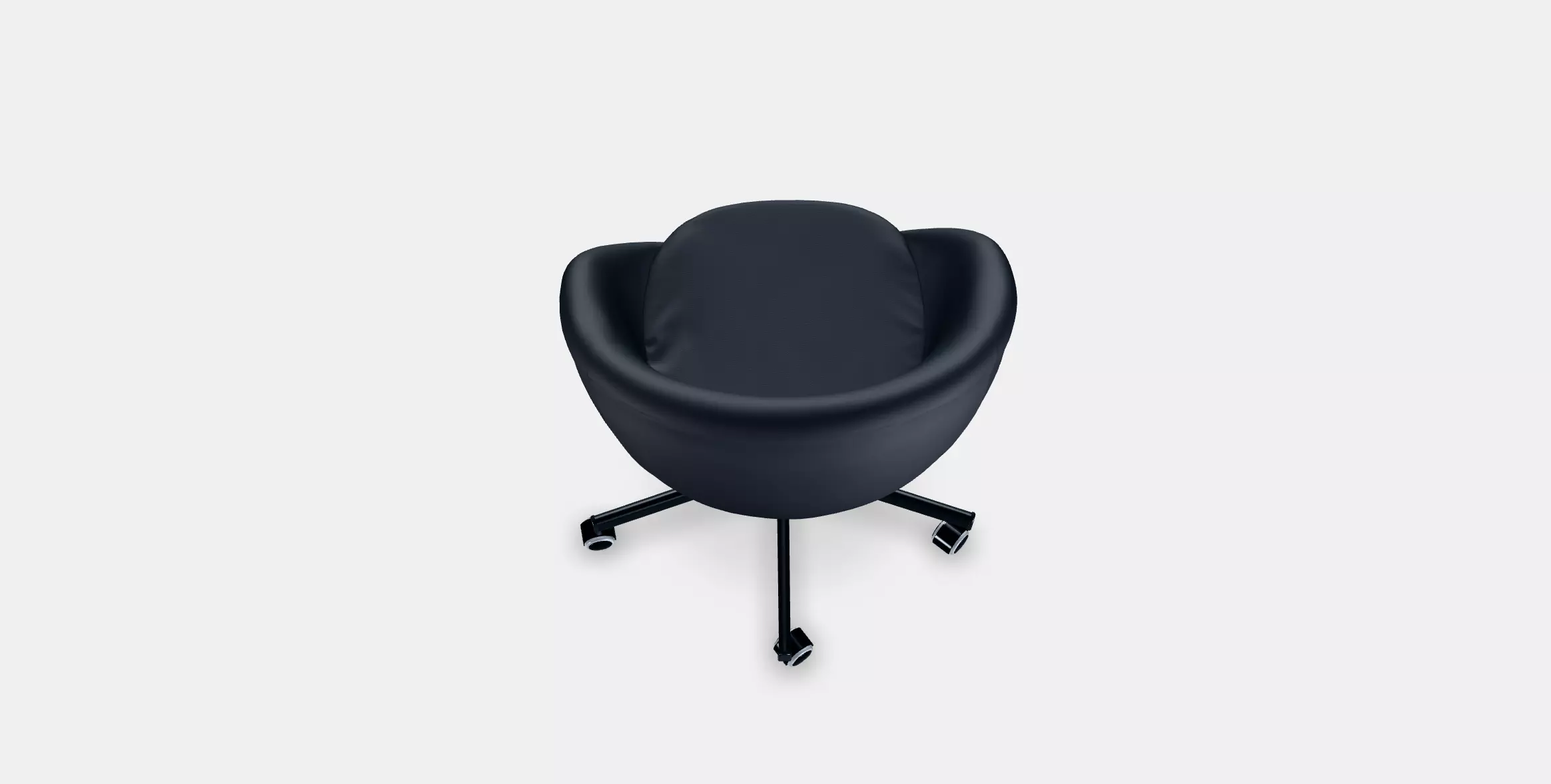 SKRUVSTA Swivel chair 1 Low-poly 3D model_0