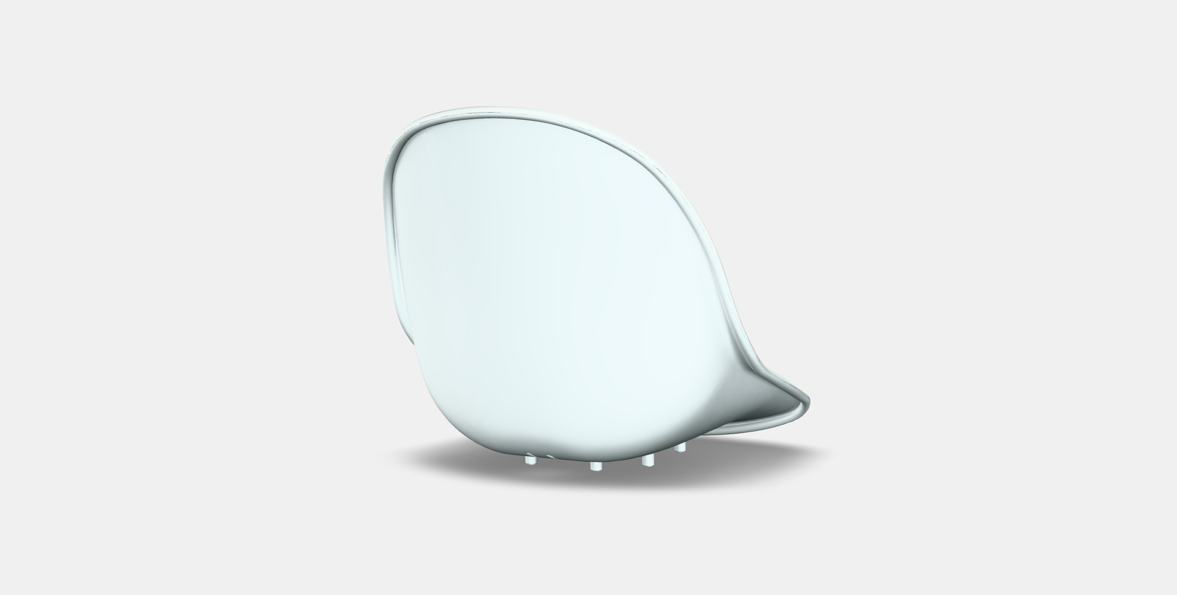 FANBYN Seat shell Low-poly 3D model_5