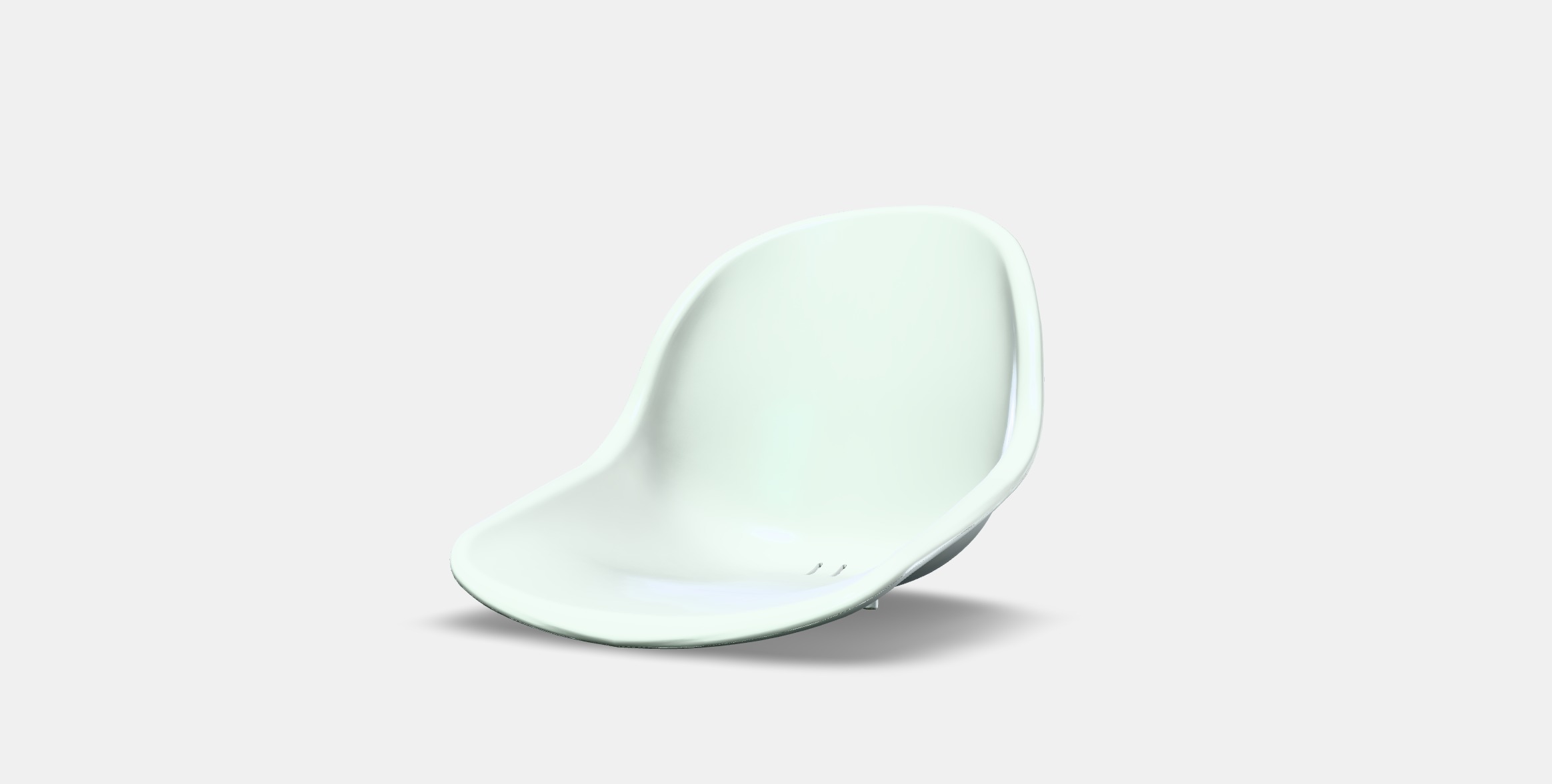 FANBYN Seat shell Low-poly 3D model_12