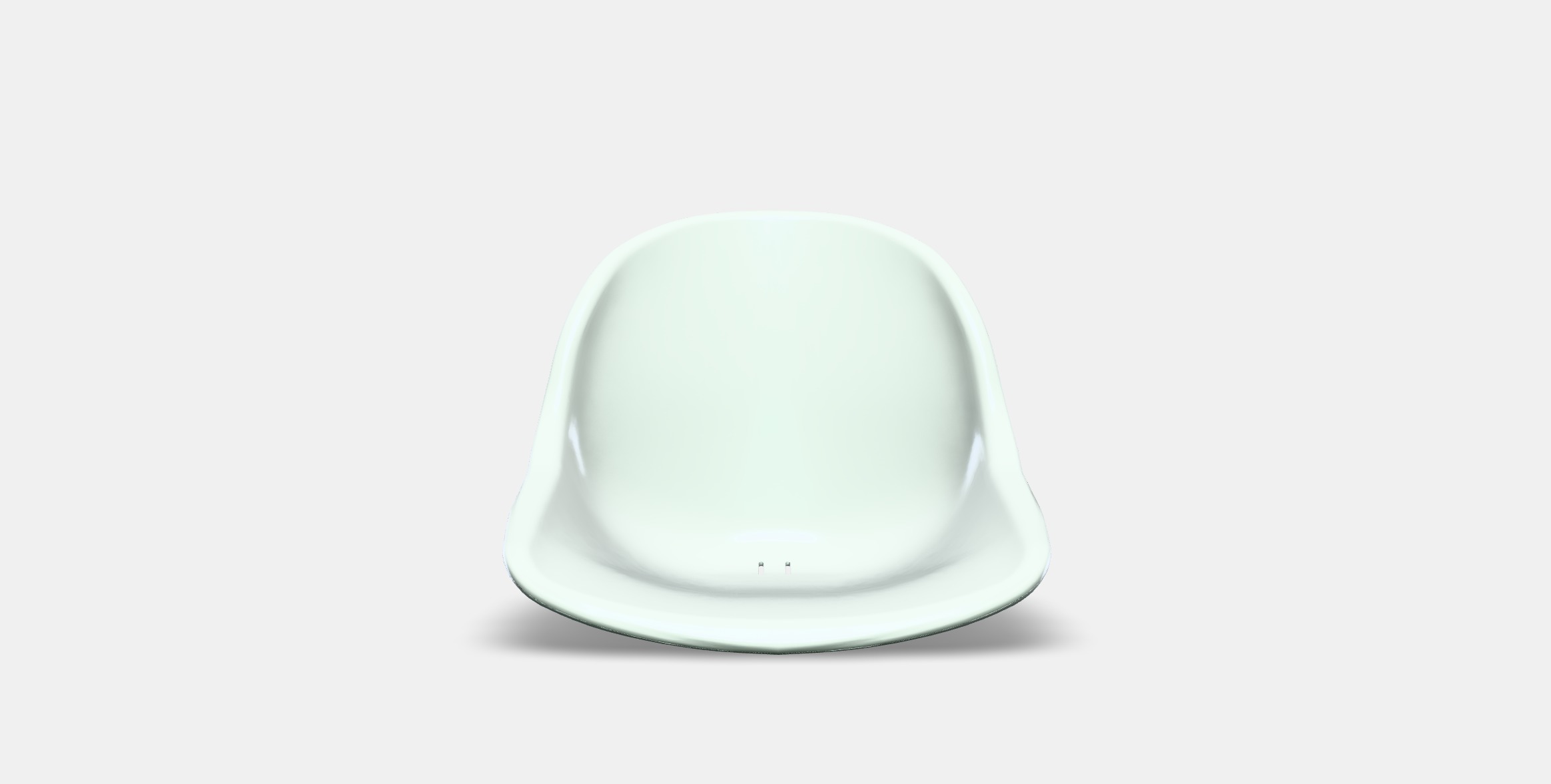 FANBYN Seat shell Low-poly 3D model_9