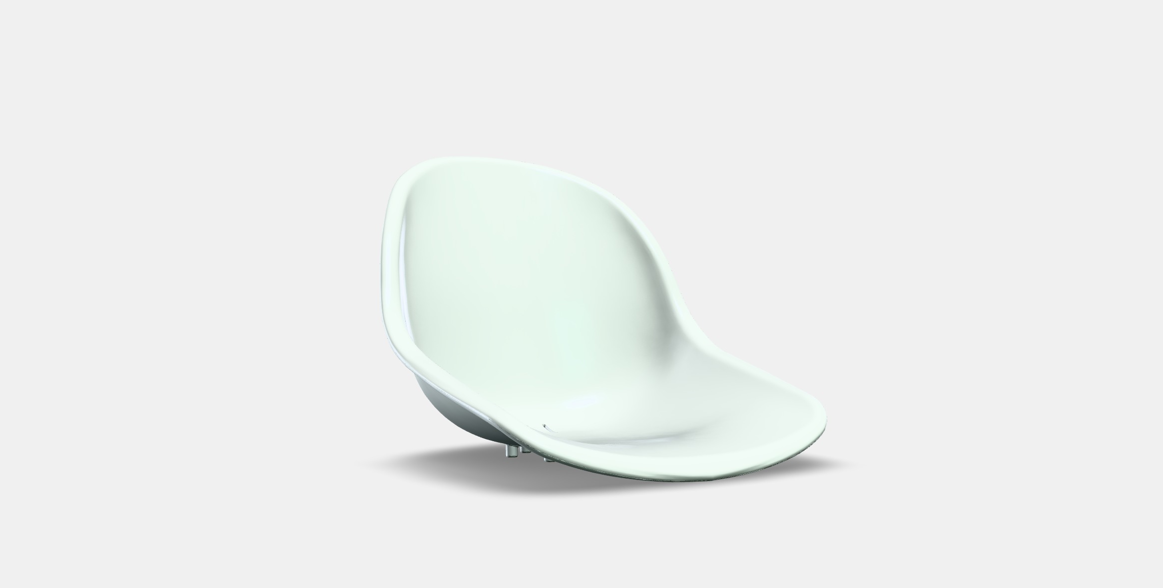 FANBYN Seat shell Low-poly 3D model_4