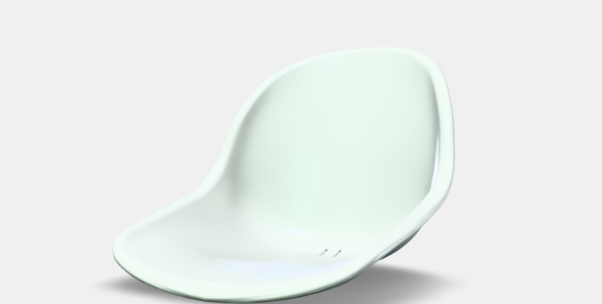 FANBYN Seat shell Low-poly 3D model_13