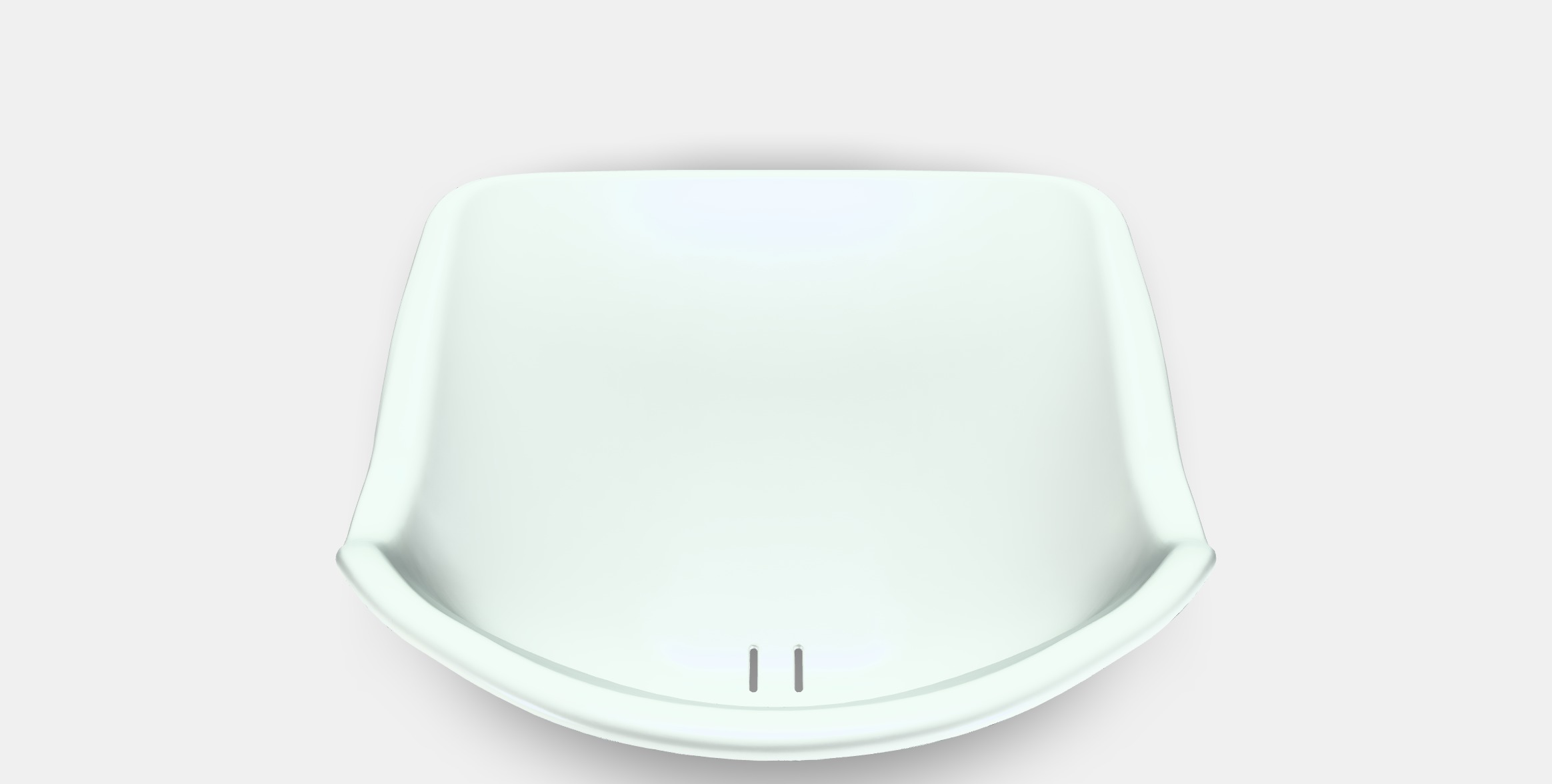 FANBYN Seat shell Low-poly 3D model_3