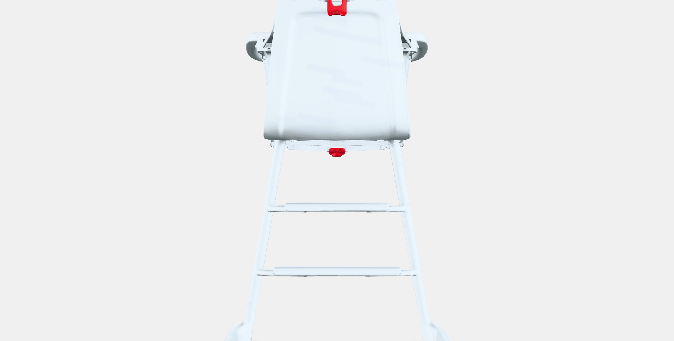 LANGUR Junior-highchair with tray Low-poly 3D model_15