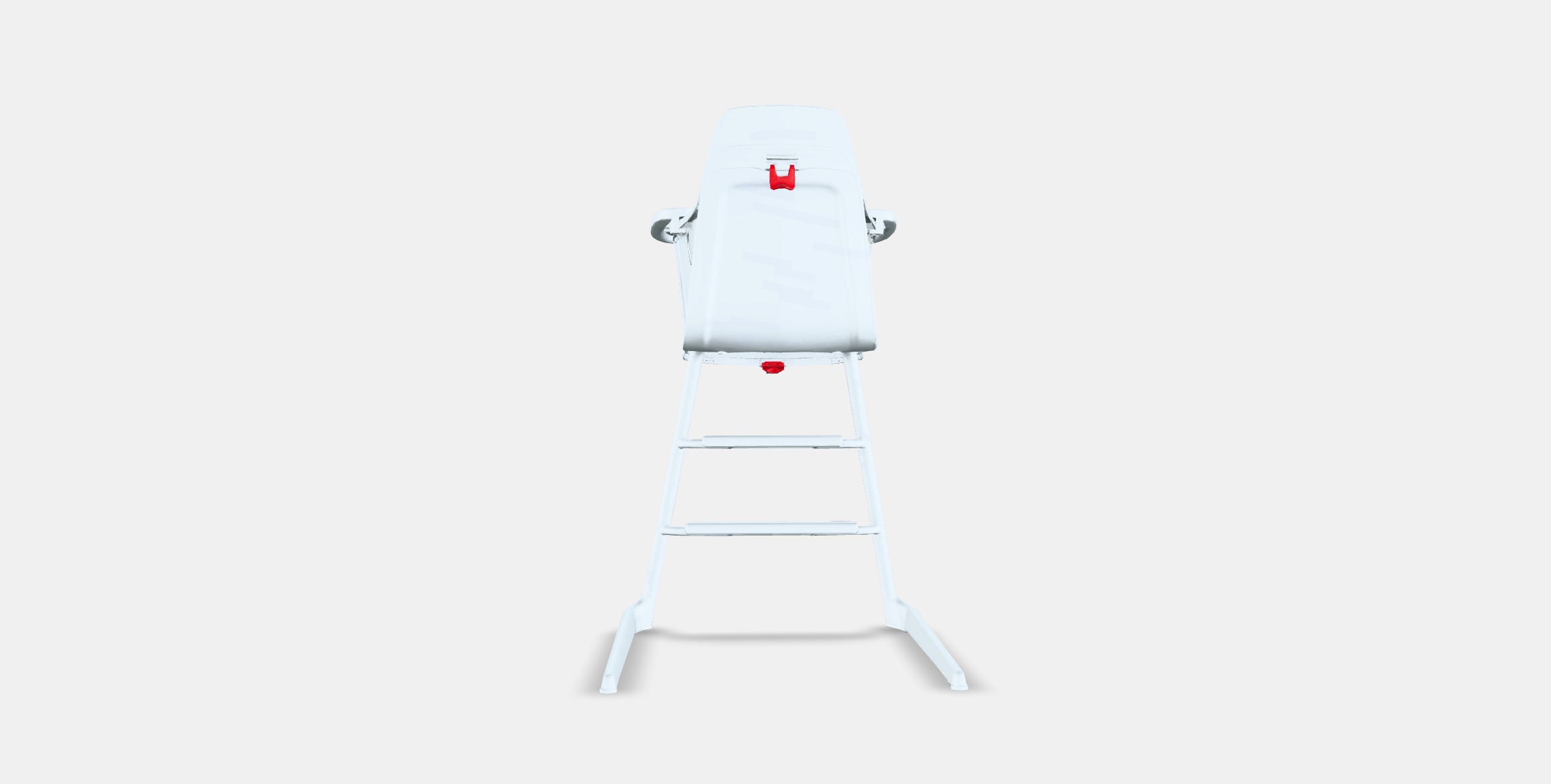 LANGUR Junior-highchair with tray Low-poly 3D model_14