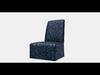 BERGMUND Chair cover medium long Low-poly 3D model_1