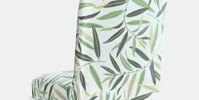 BERGMUND Cover for bar stool with backrest 1