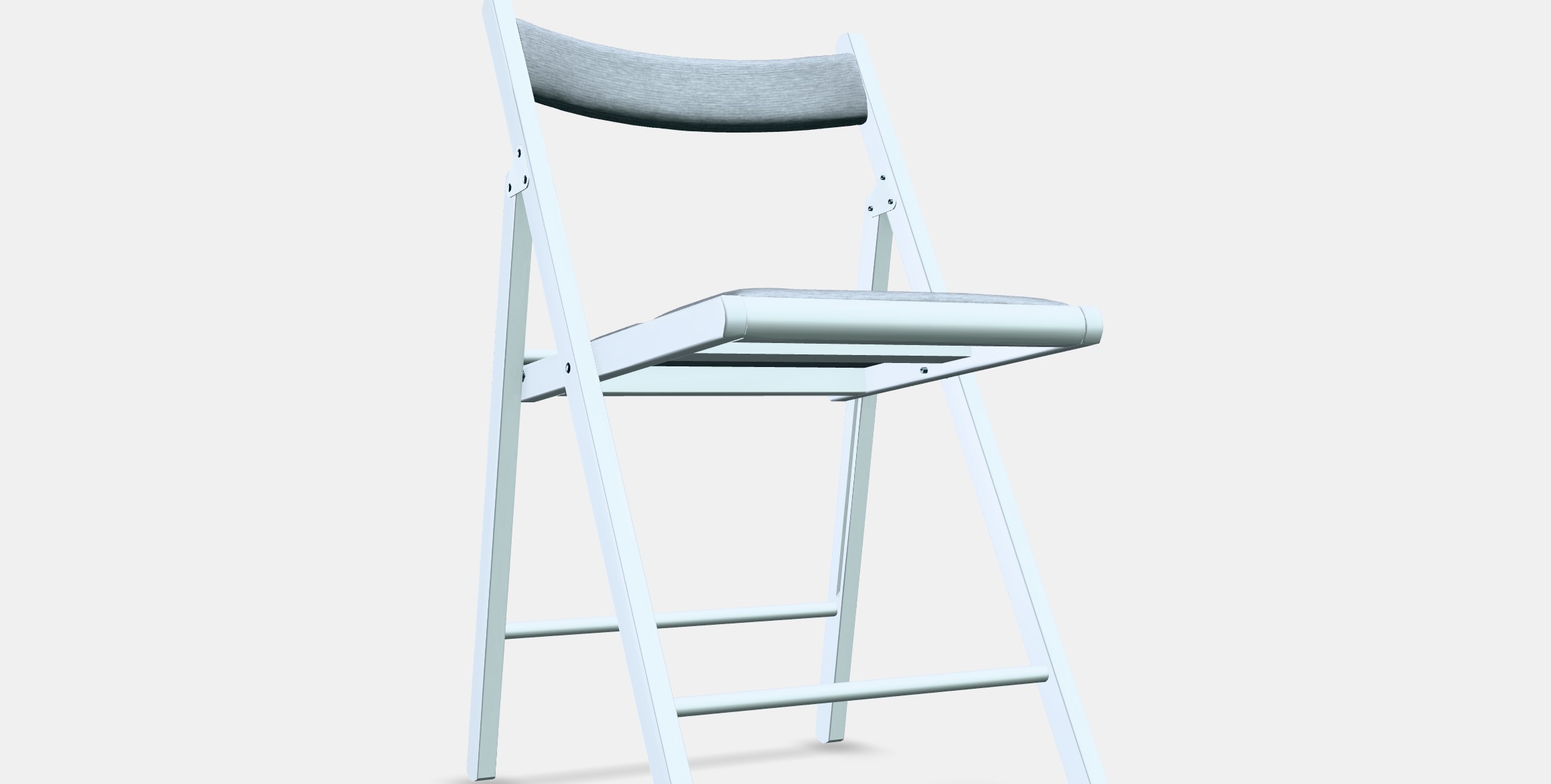 FROSVI Folding chair 1 Low-poly 3D model_9