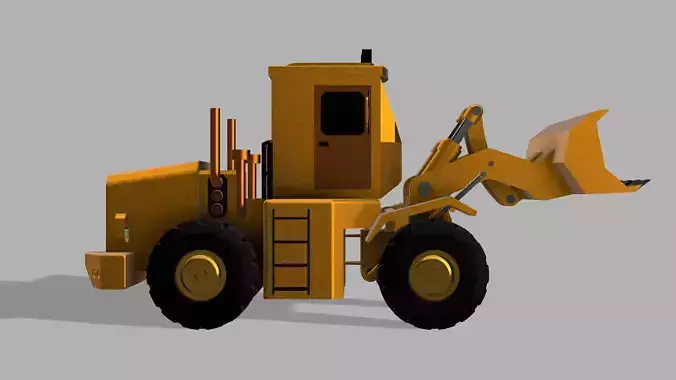 Backhoe Loader Truck