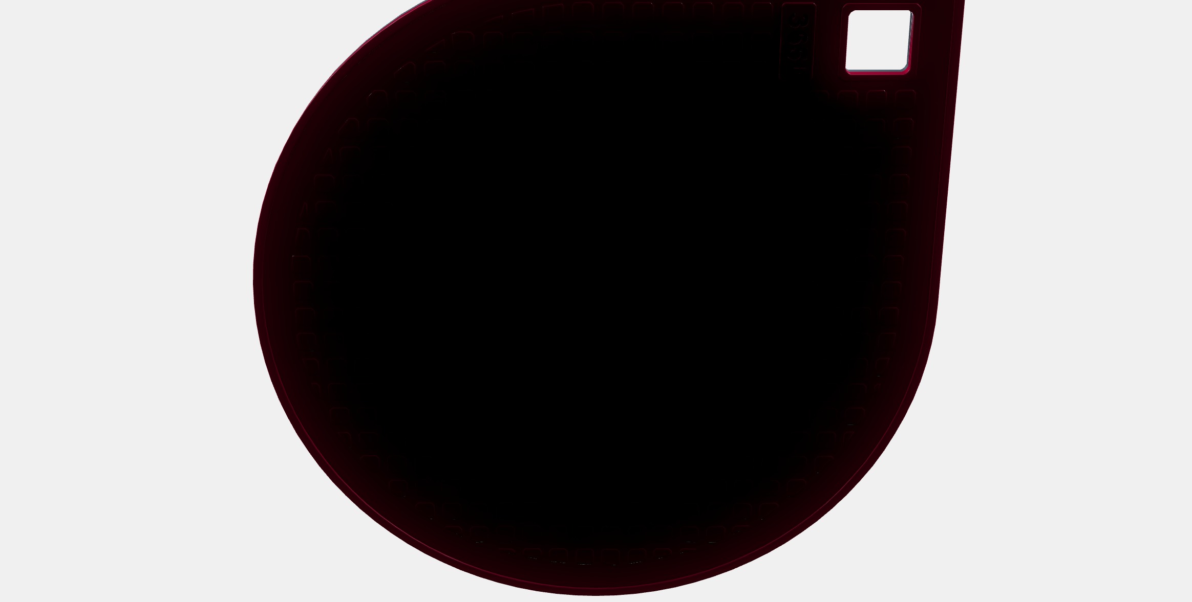 IKEA 365 GUNSTIG Pot stand magnetic Low-poly 3D model_8