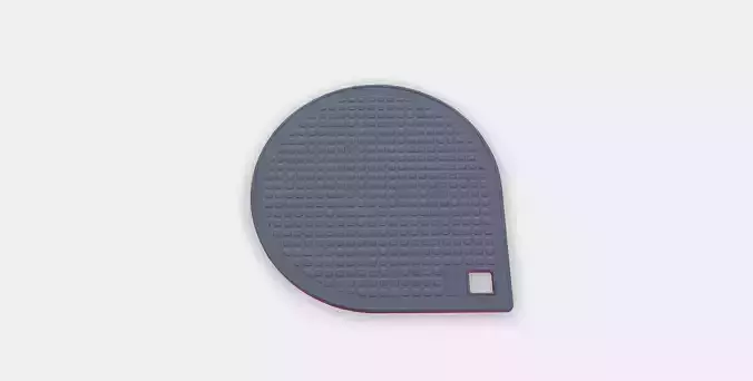 IKEA 365 GUNSTIG Pot stand magnetic Low-poly 3D model