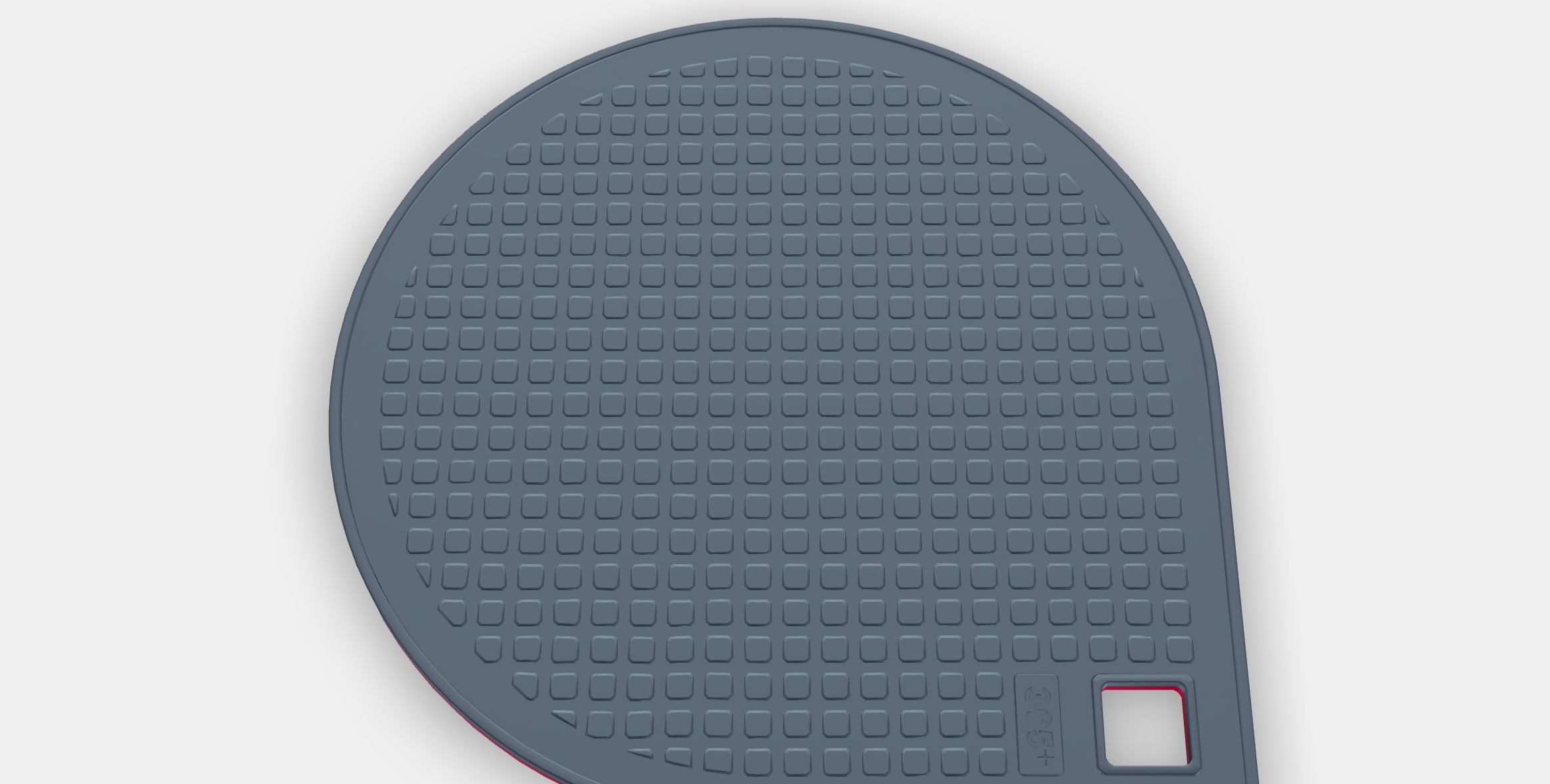 IKEA 365 GUNSTIG Pot stand magnetic Low-poly 3D model_4