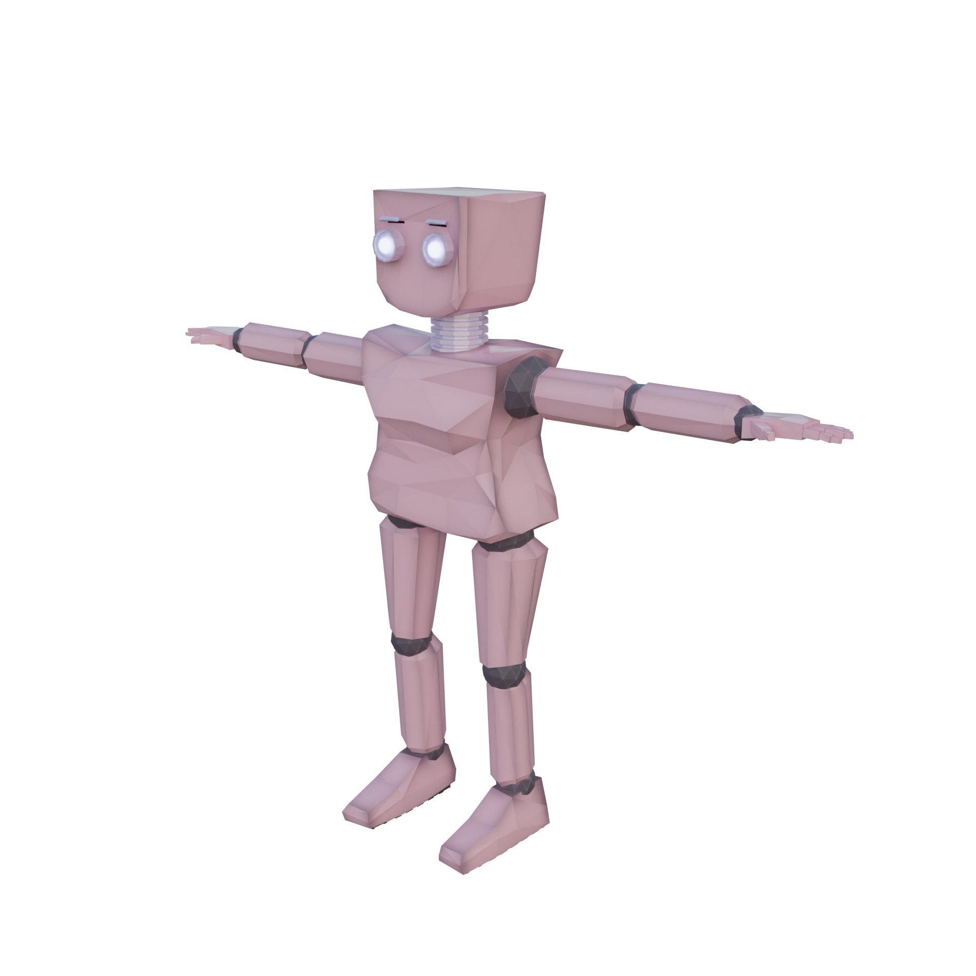 3d Model Mlizmo Cute Robot Low-poly 3D model_1
