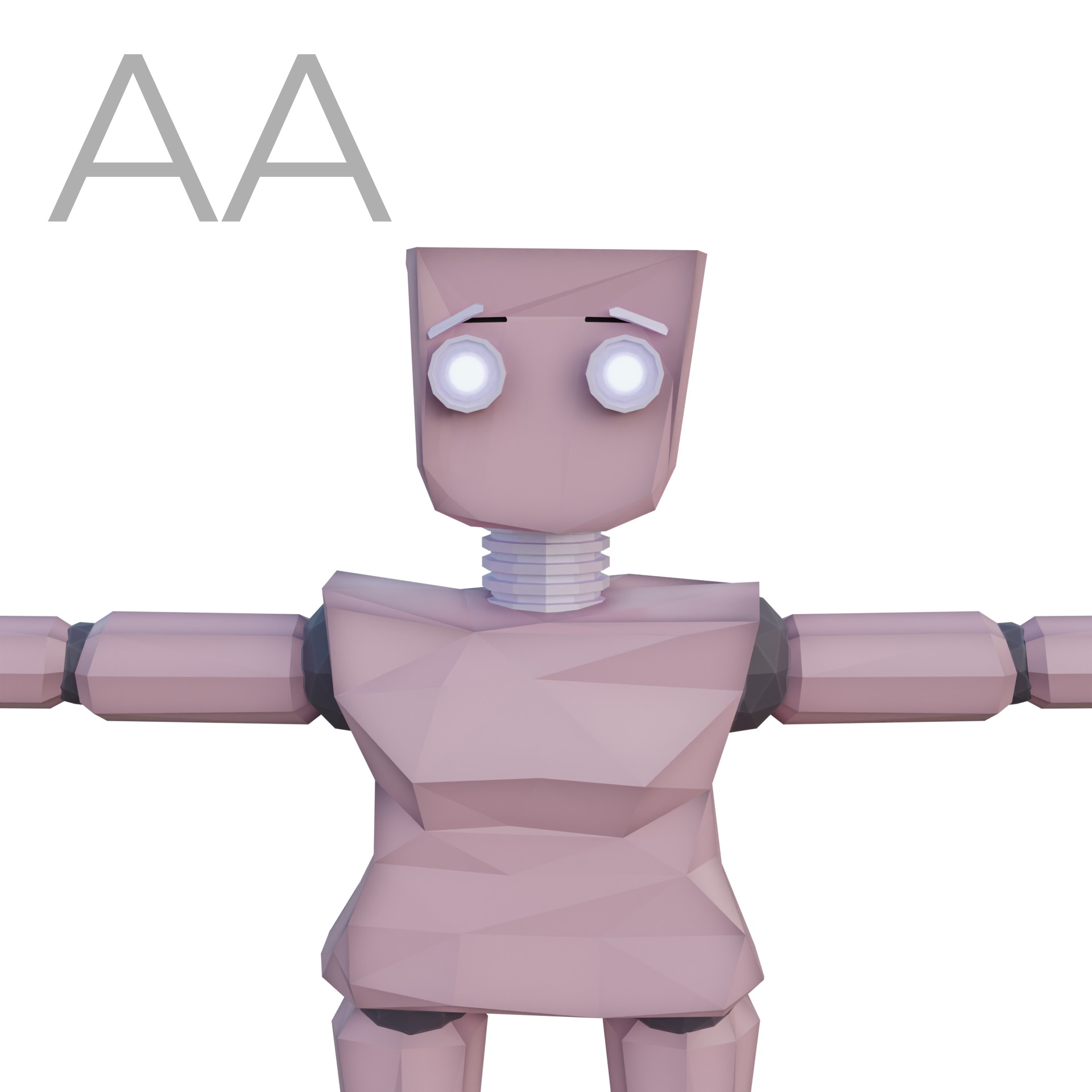 3d Model Mlizmo Cute Robot Low-poly 3D model_3