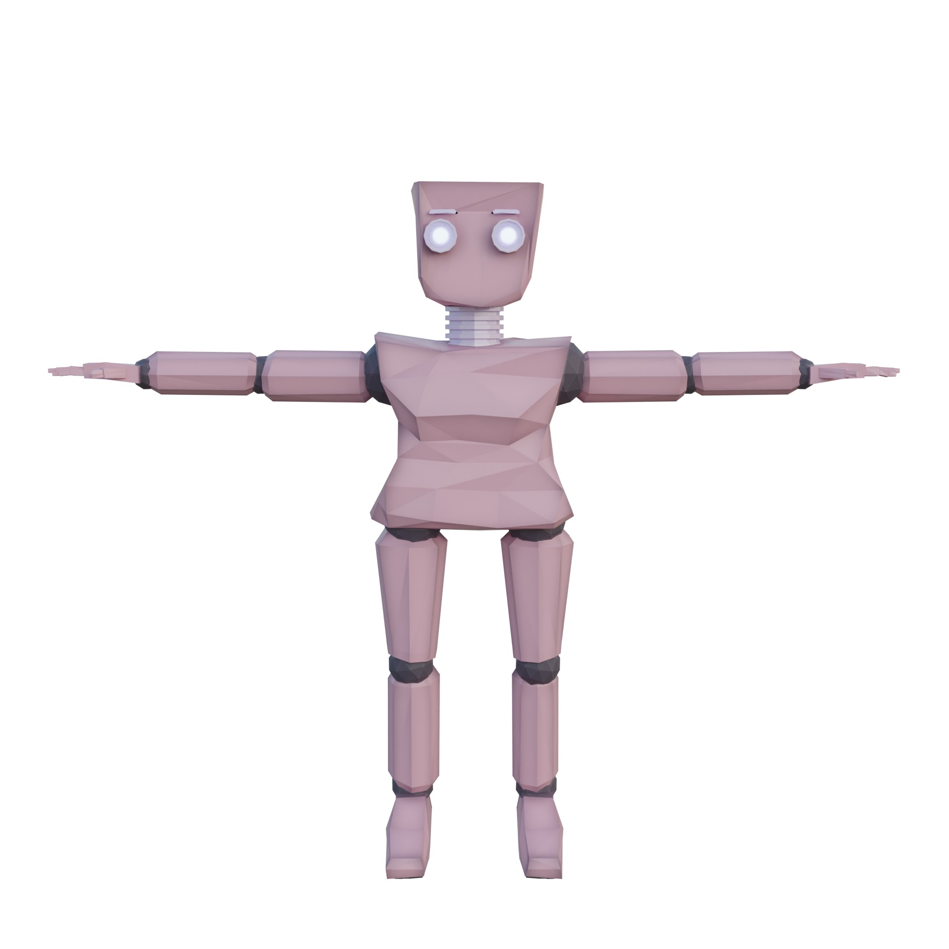 3d Model Mlizmo Cute Robot Low-poly 3D model_2
