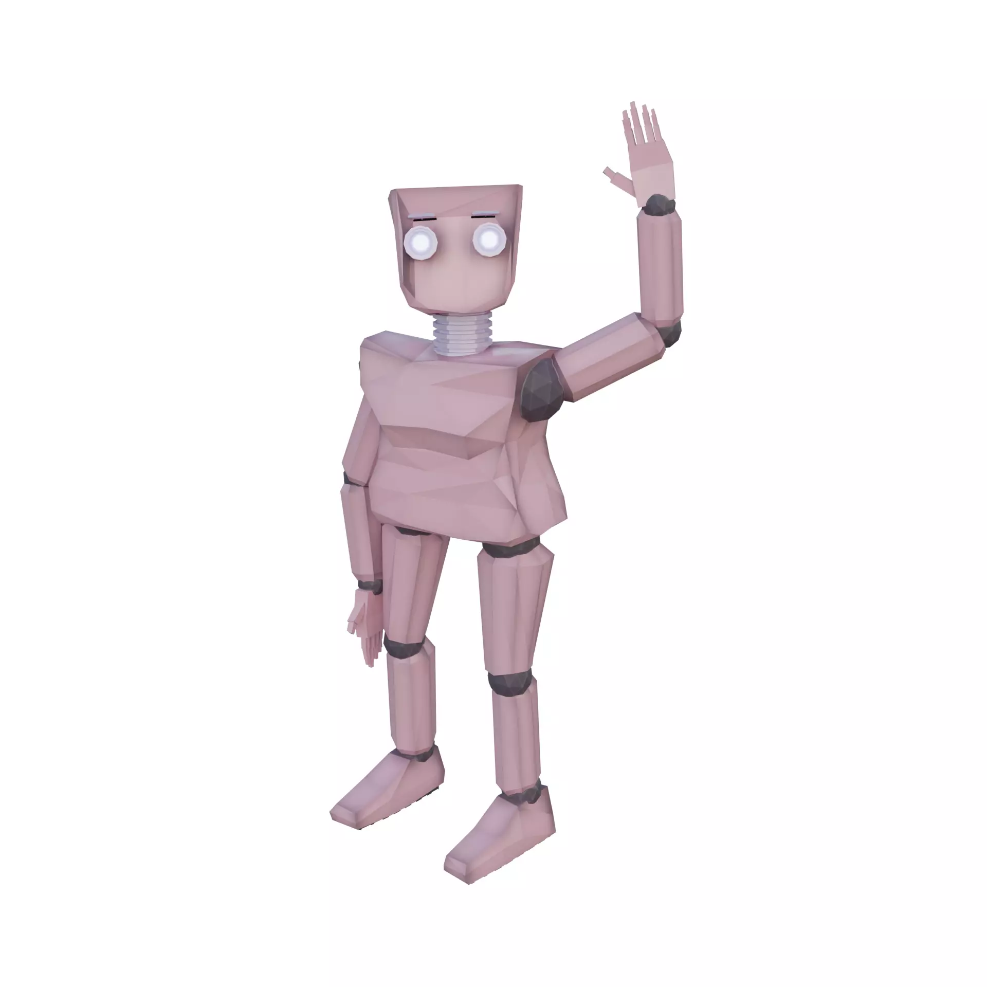 3d Model Mlizmo Cute Robot Low-poly 3D model_0