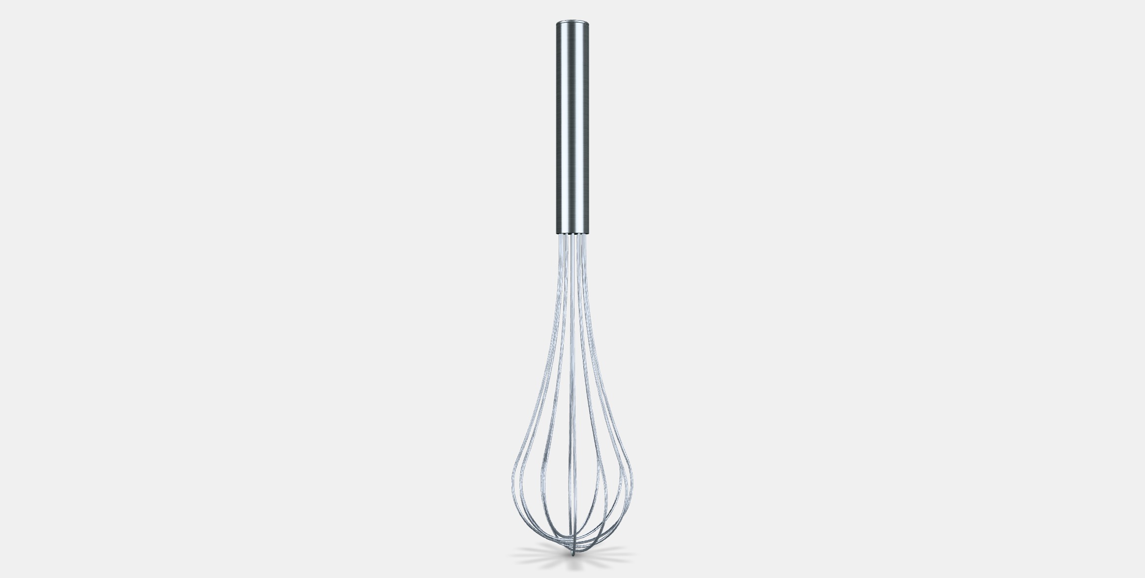 KONCIS Balloon whisk Low-poly 3D model_14