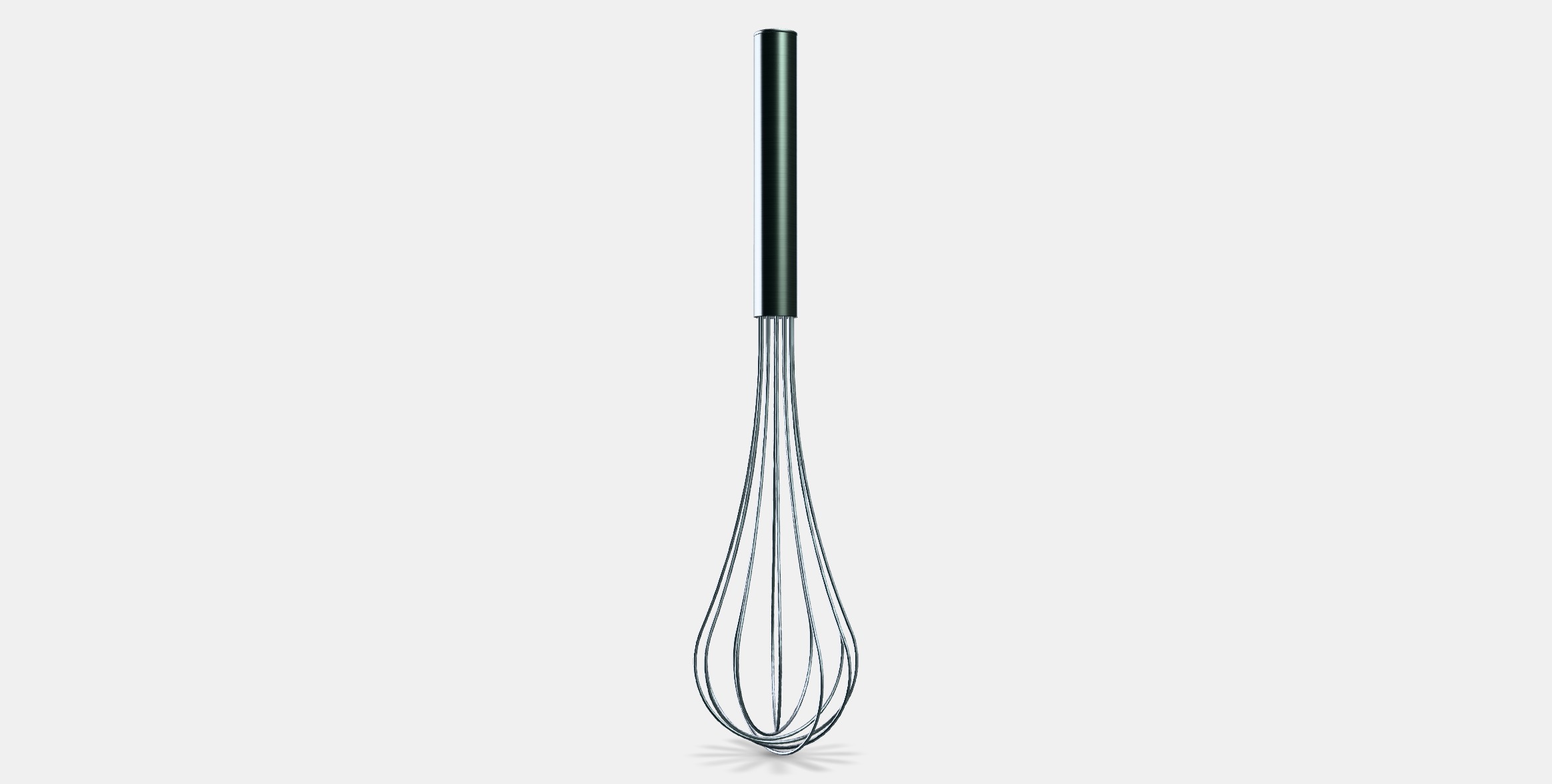 KONCIS Balloon whisk Low-poly 3D model_2