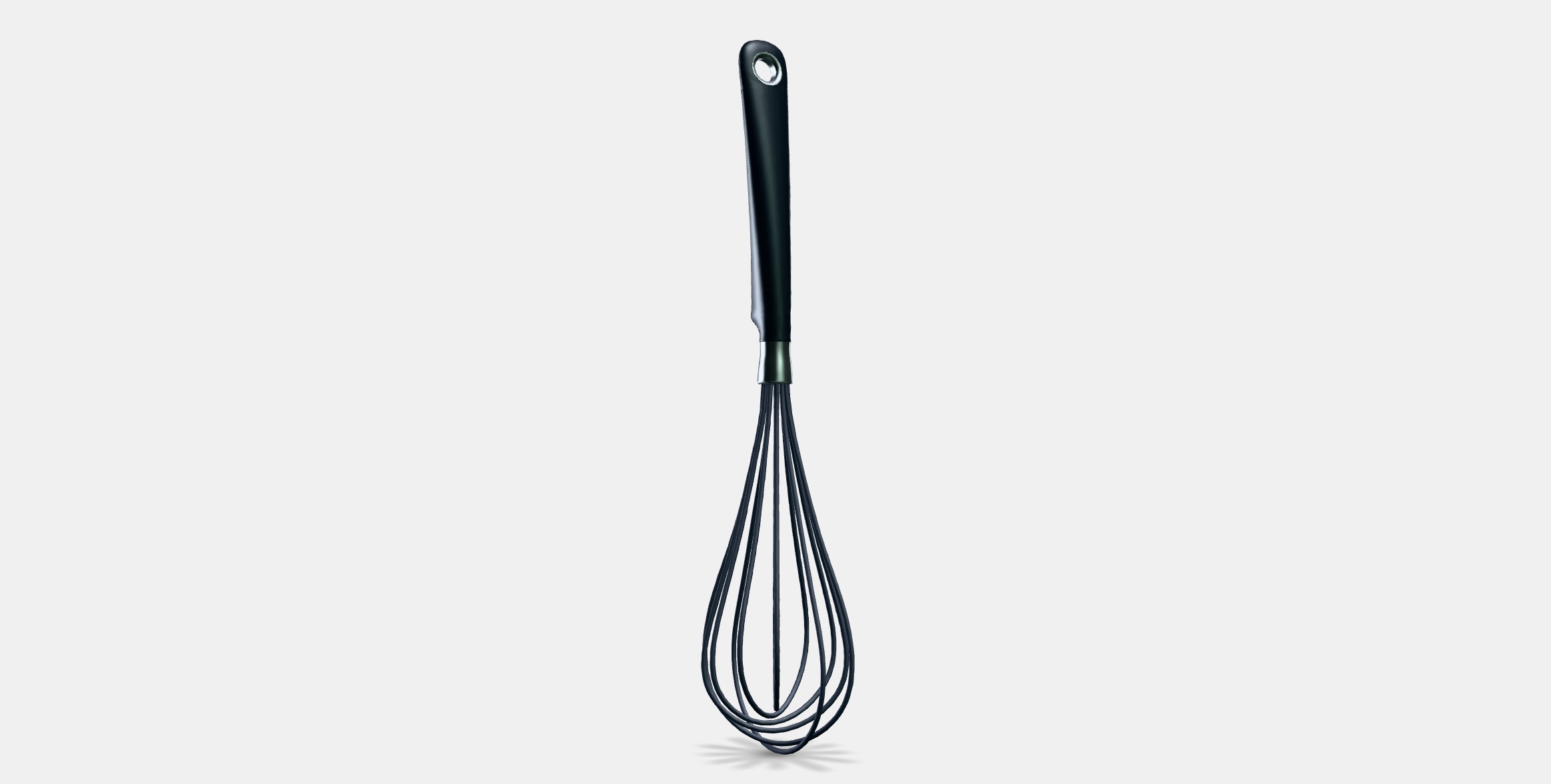 IKEA 365 HJALTE Balloon whisk Low-poly 3D model_2
