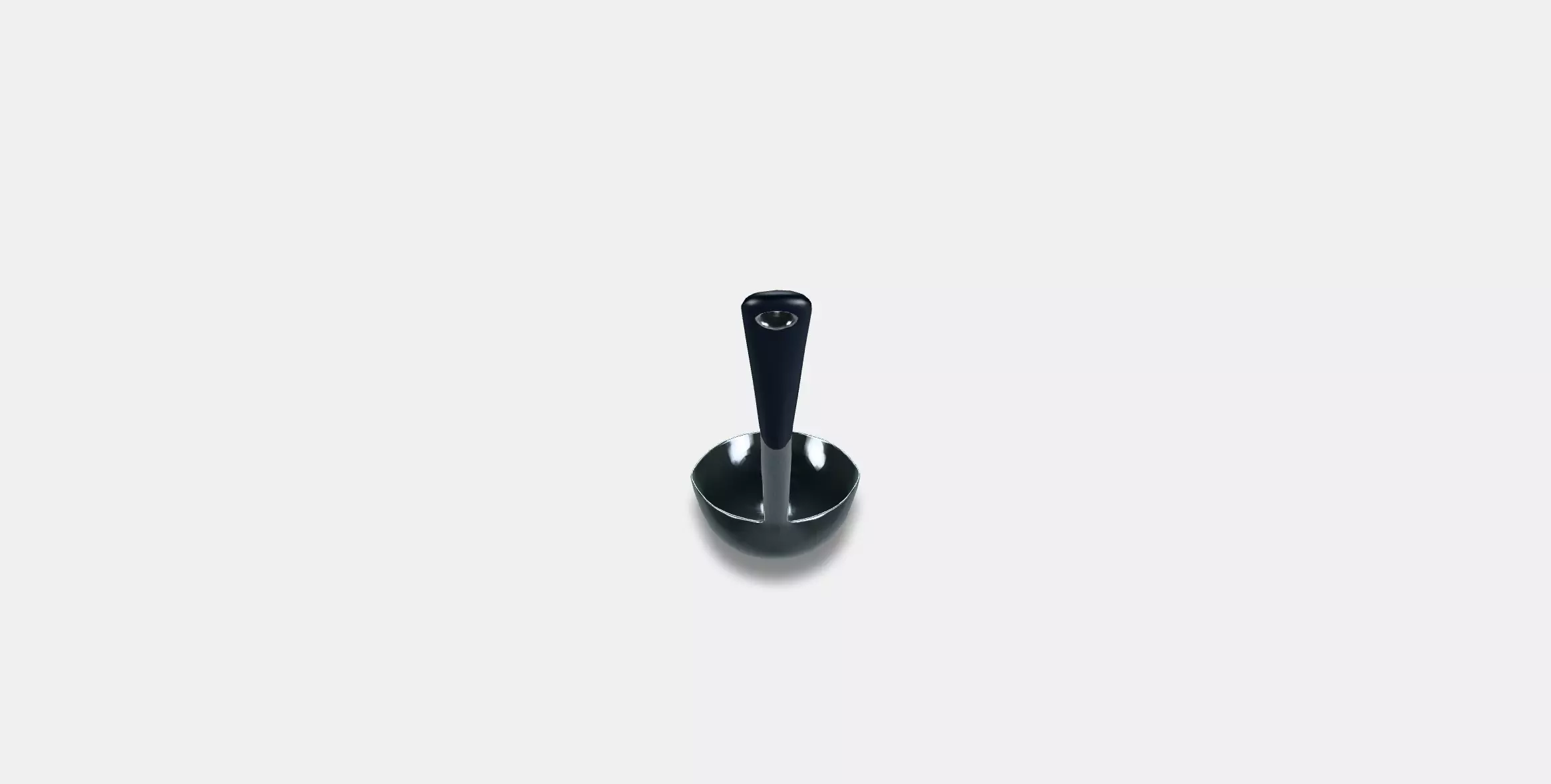 IKEA 365 HJALTE Soup ladle Low-poly 3D model_0