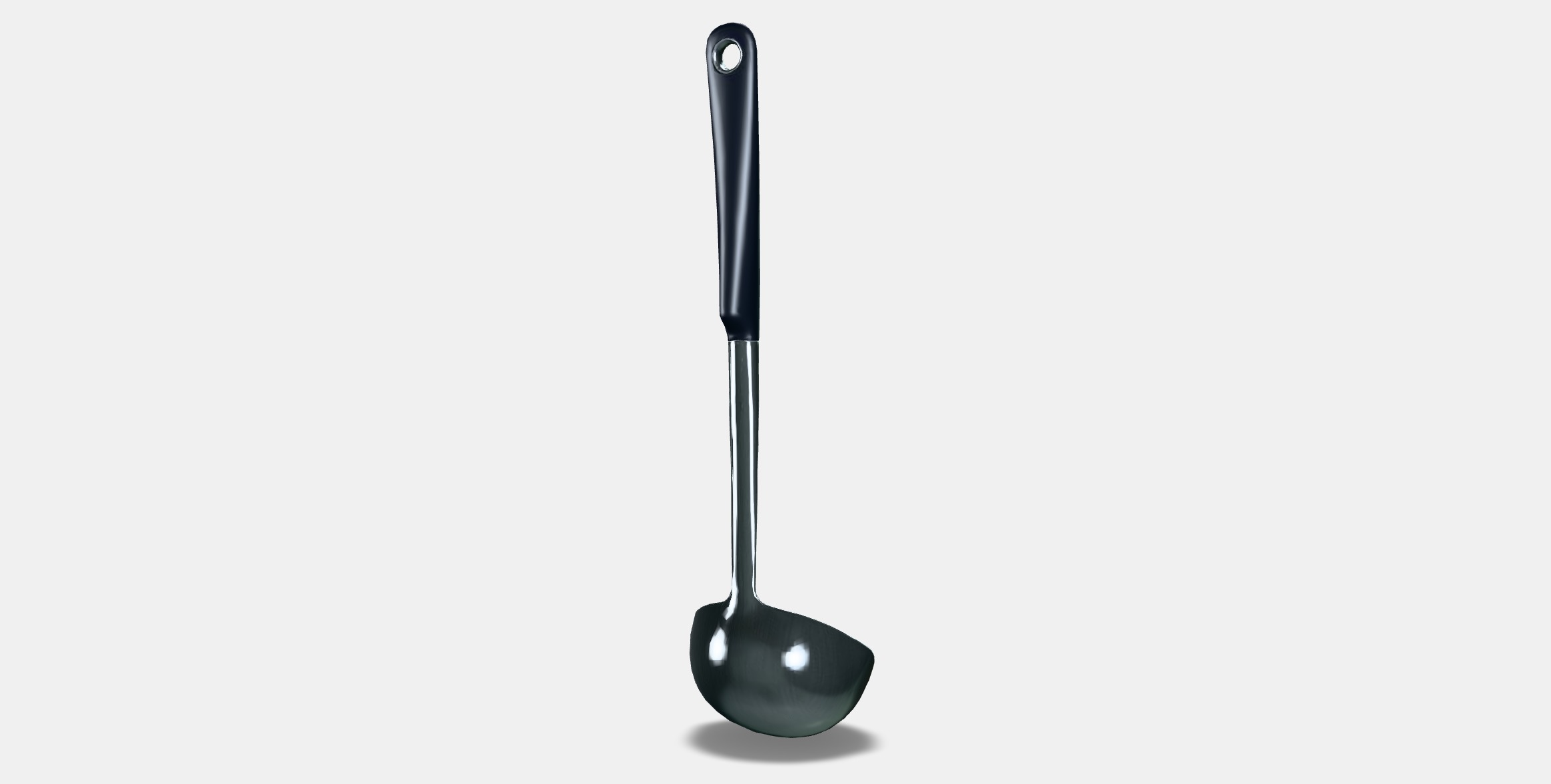 IKEA 365 HJALTE Soup ladle Low-poly 3D model_5