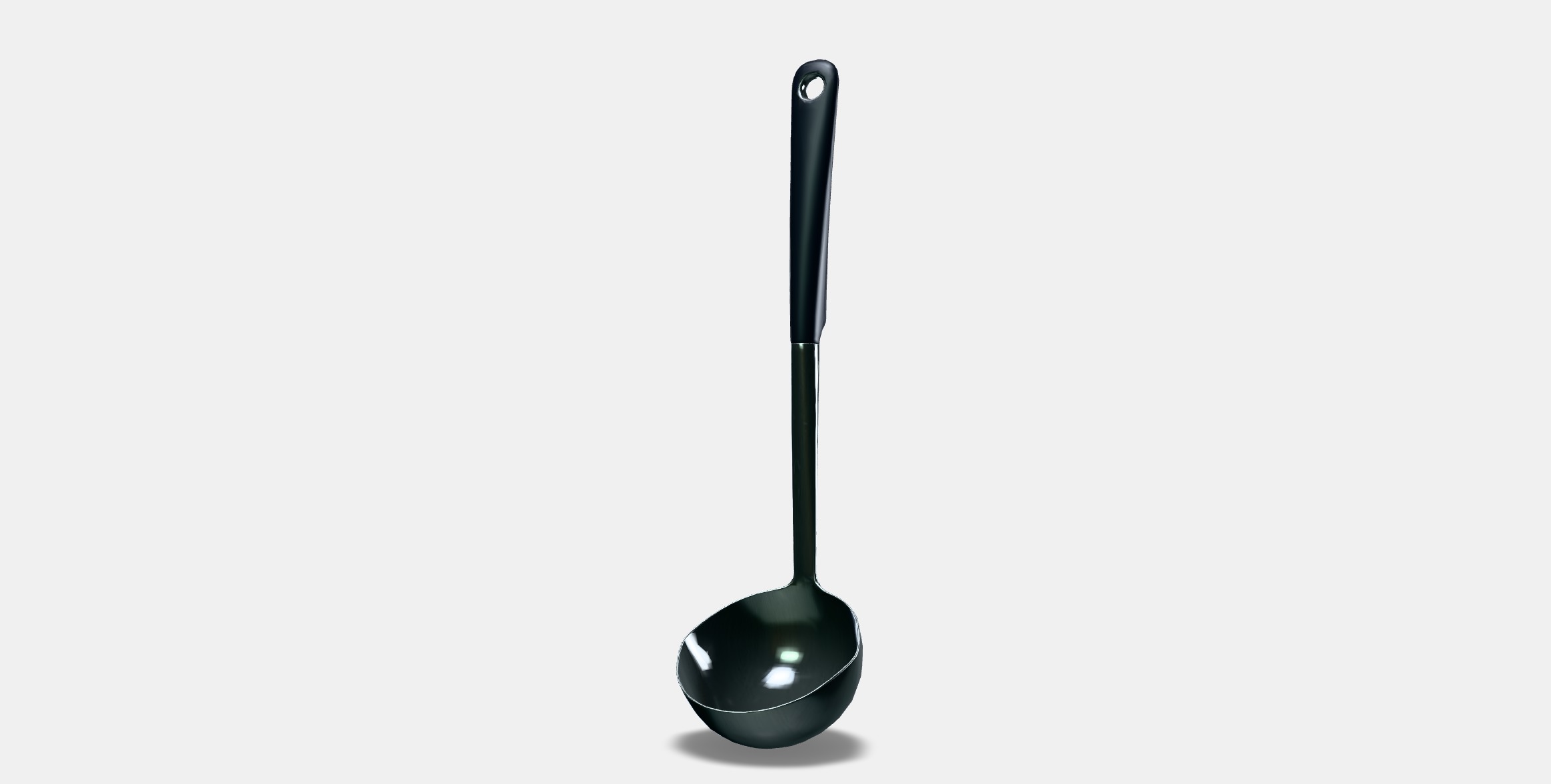 IKEA 365 HJALTE Soup ladle Low-poly 3D model_12