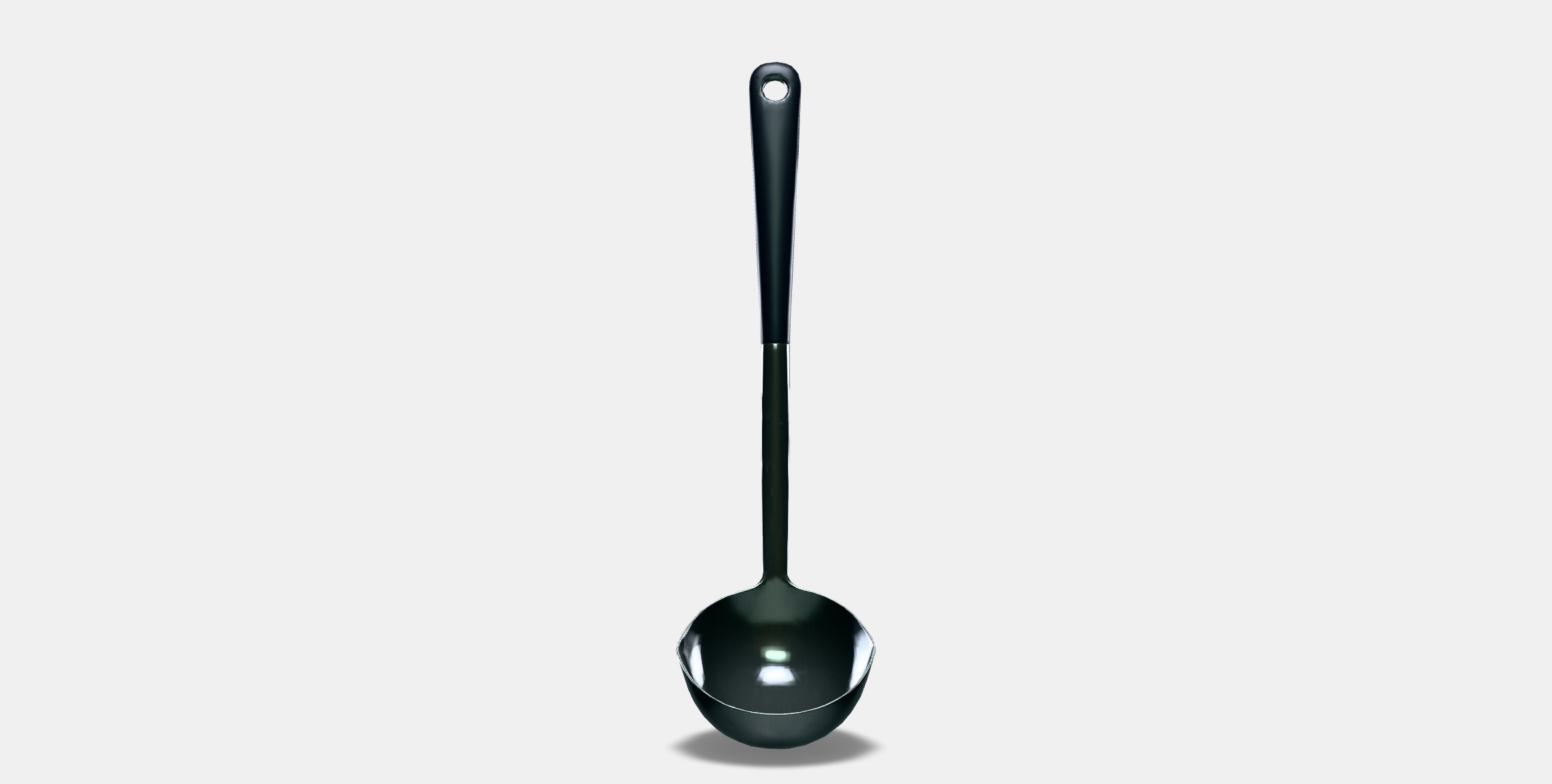 IKEA 365 HJALTE Soup ladle Low-poly 3D model_10