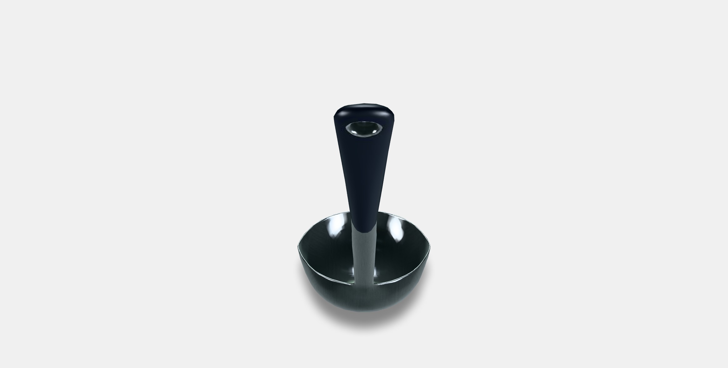 IKEA 365 HJALTE Soup ladle Low-poly 3D model_4