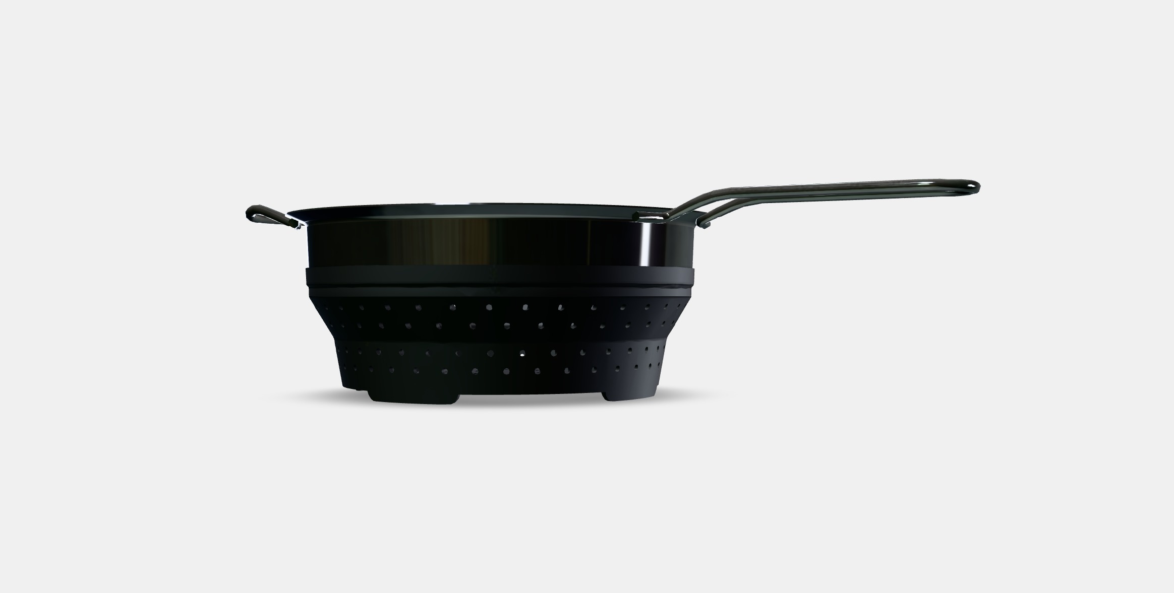 CLOCKREN Colander Low-poly 3D model_13