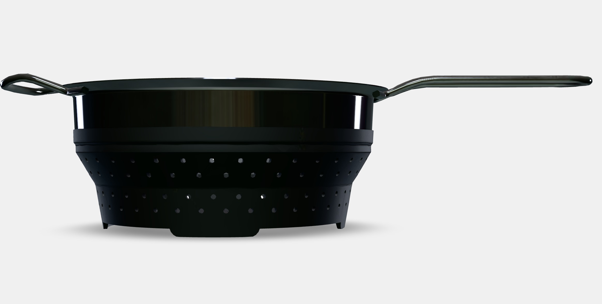 CLOCKREN Colander Low-poly 3D model_11