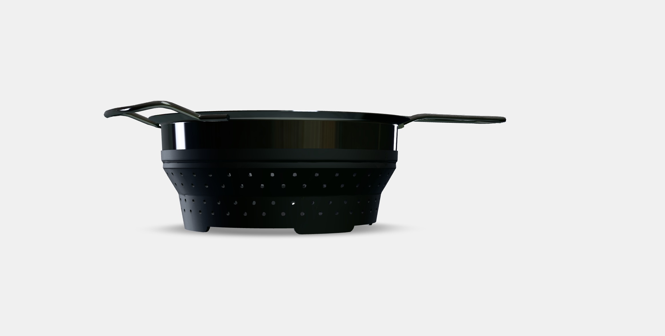 CLOCKREN Colander Low-poly 3D model_9