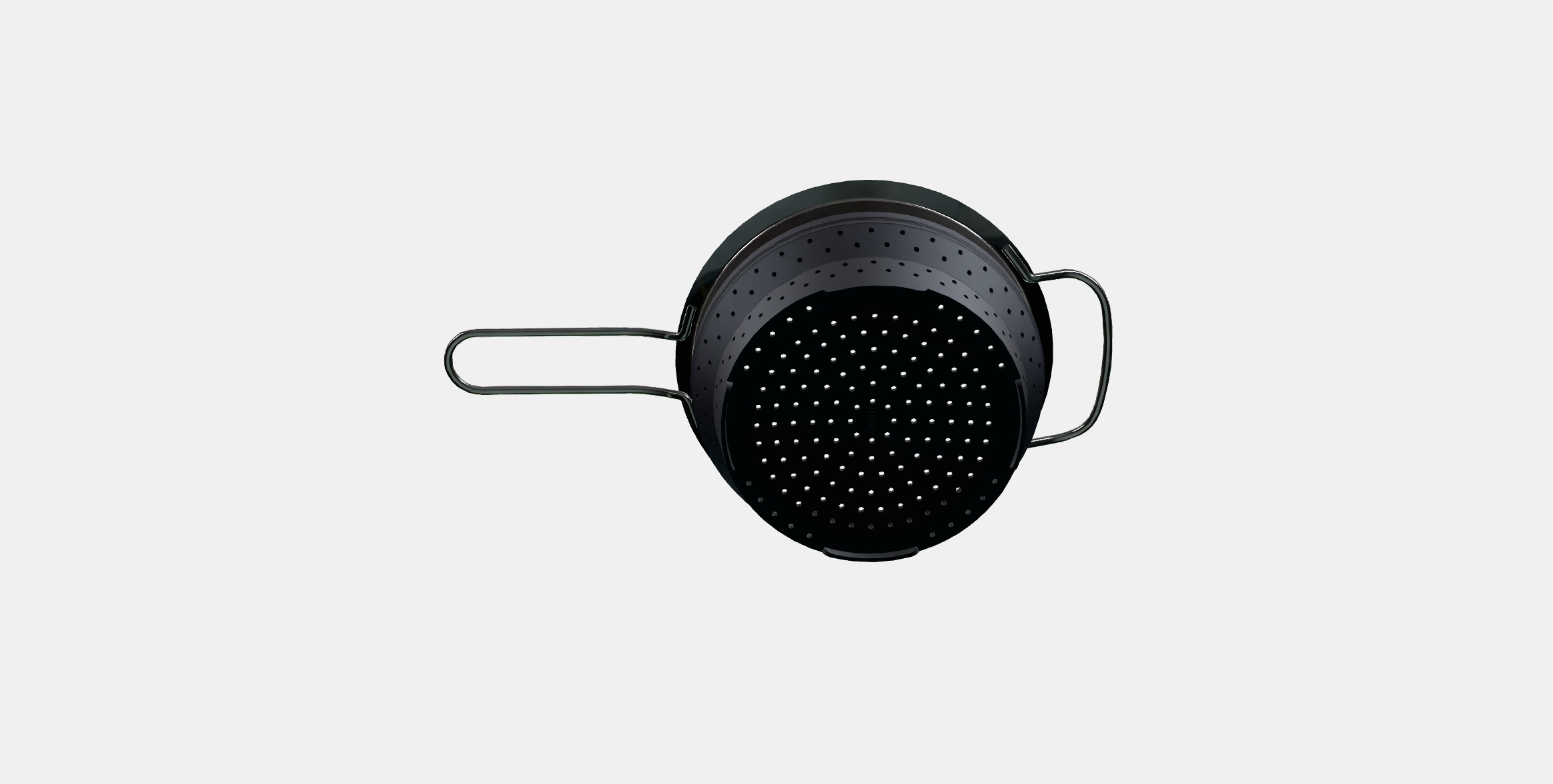 CLOCKREN Colander Low-poly 3D model_7