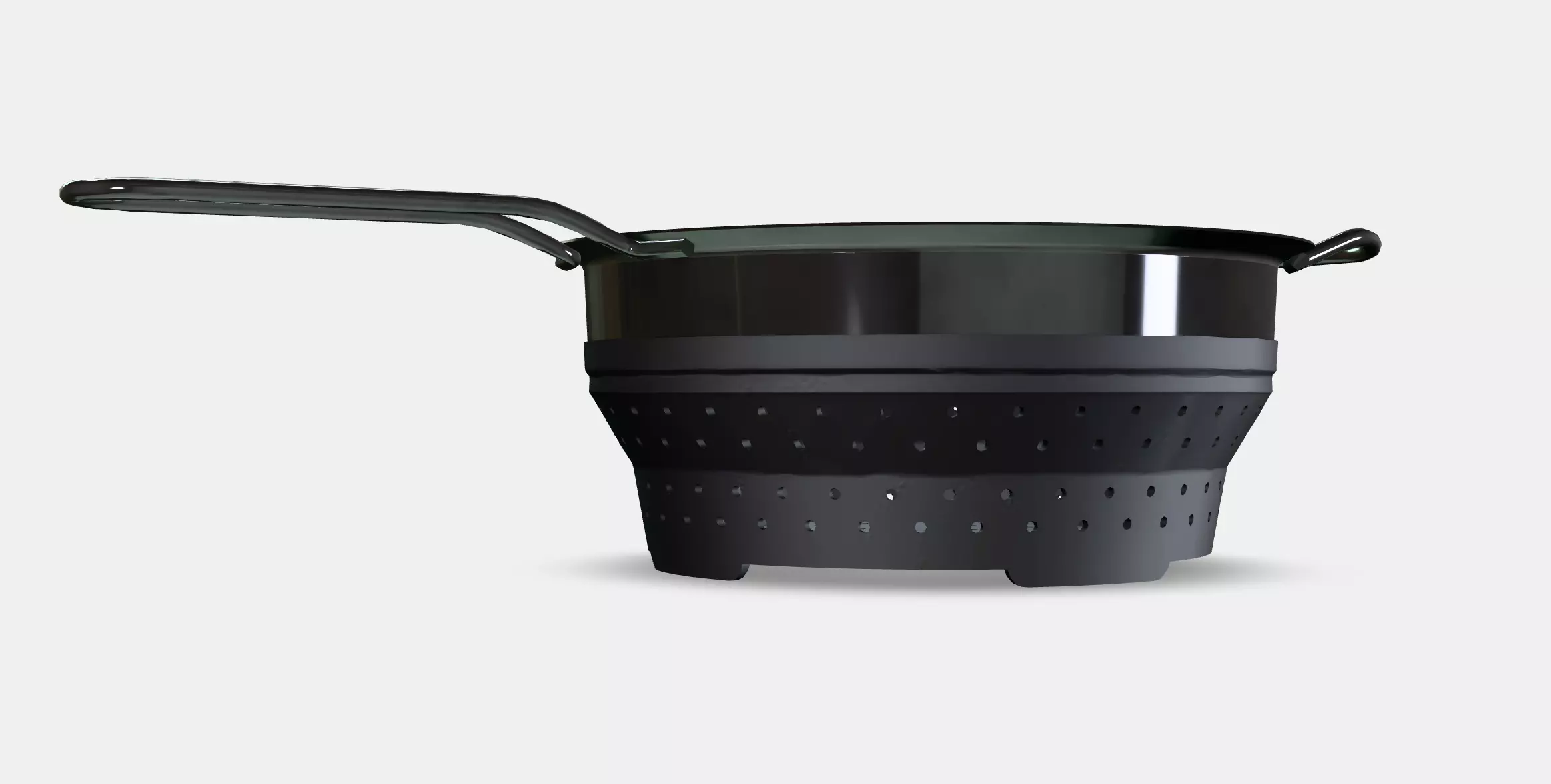 CLOCKREN Colander Low-poly 3D model_0