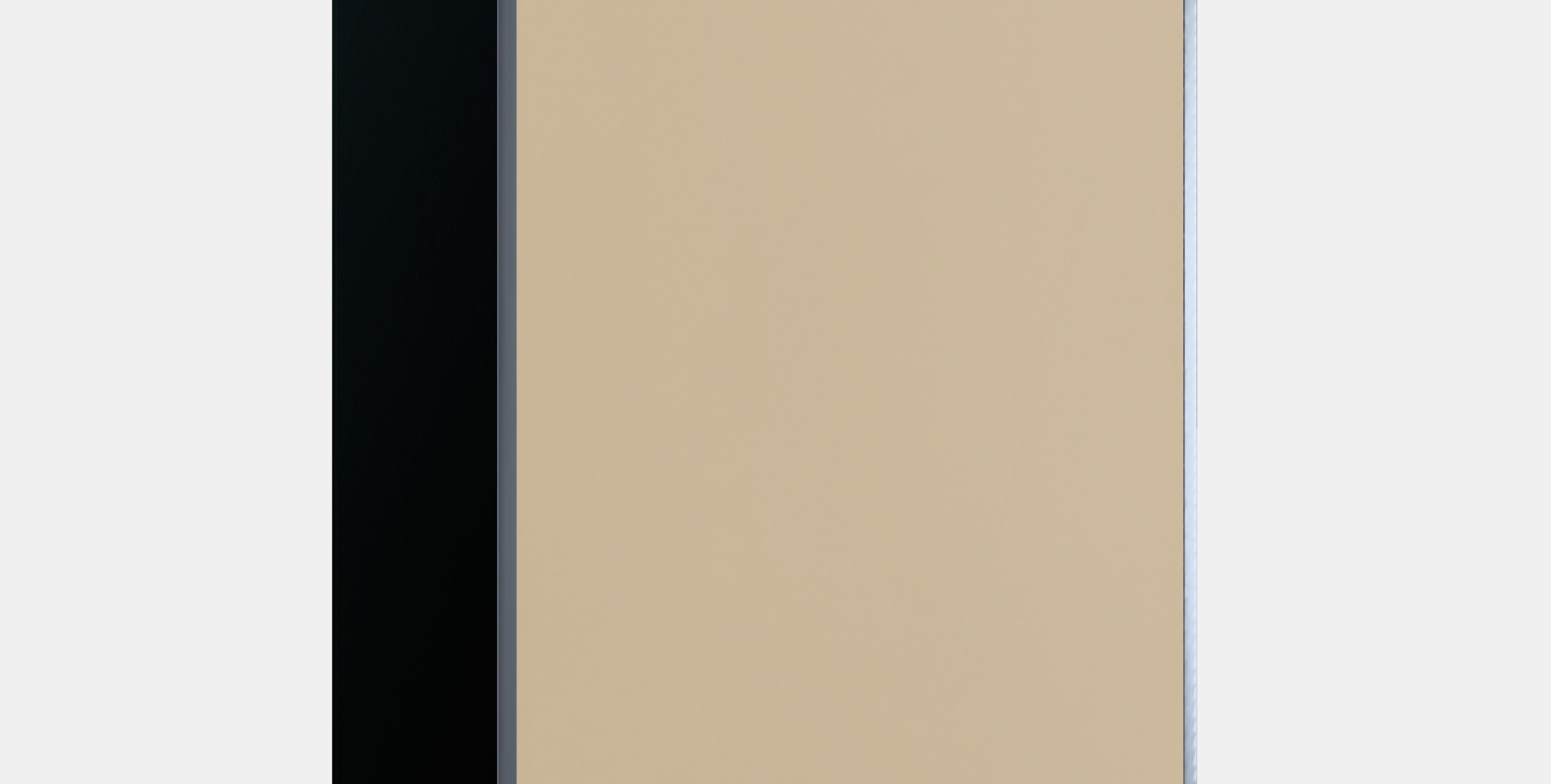 GALANT Cabinet with doors 2 Low-poly 3D model_2