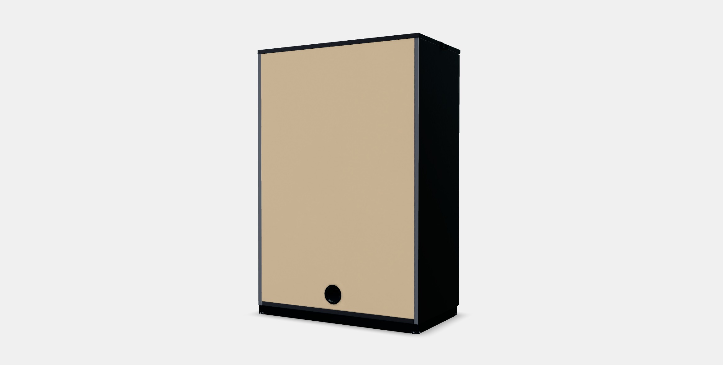 GALANT Cabinet with doors 2 Low-poly 3D model_7